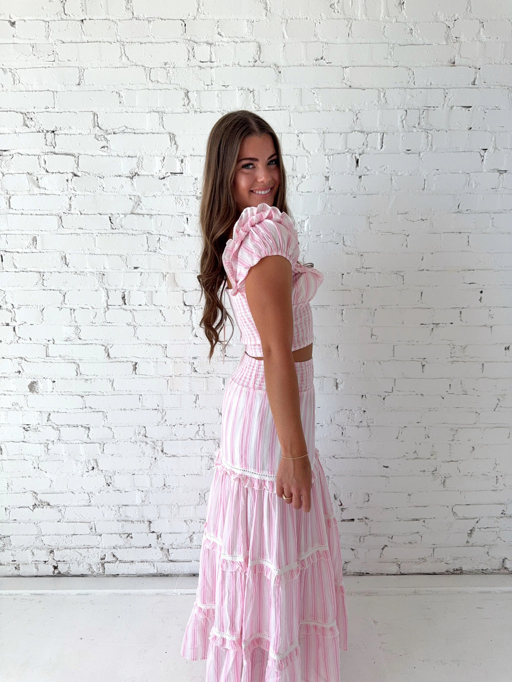 Adeline Set - Candy Stripe