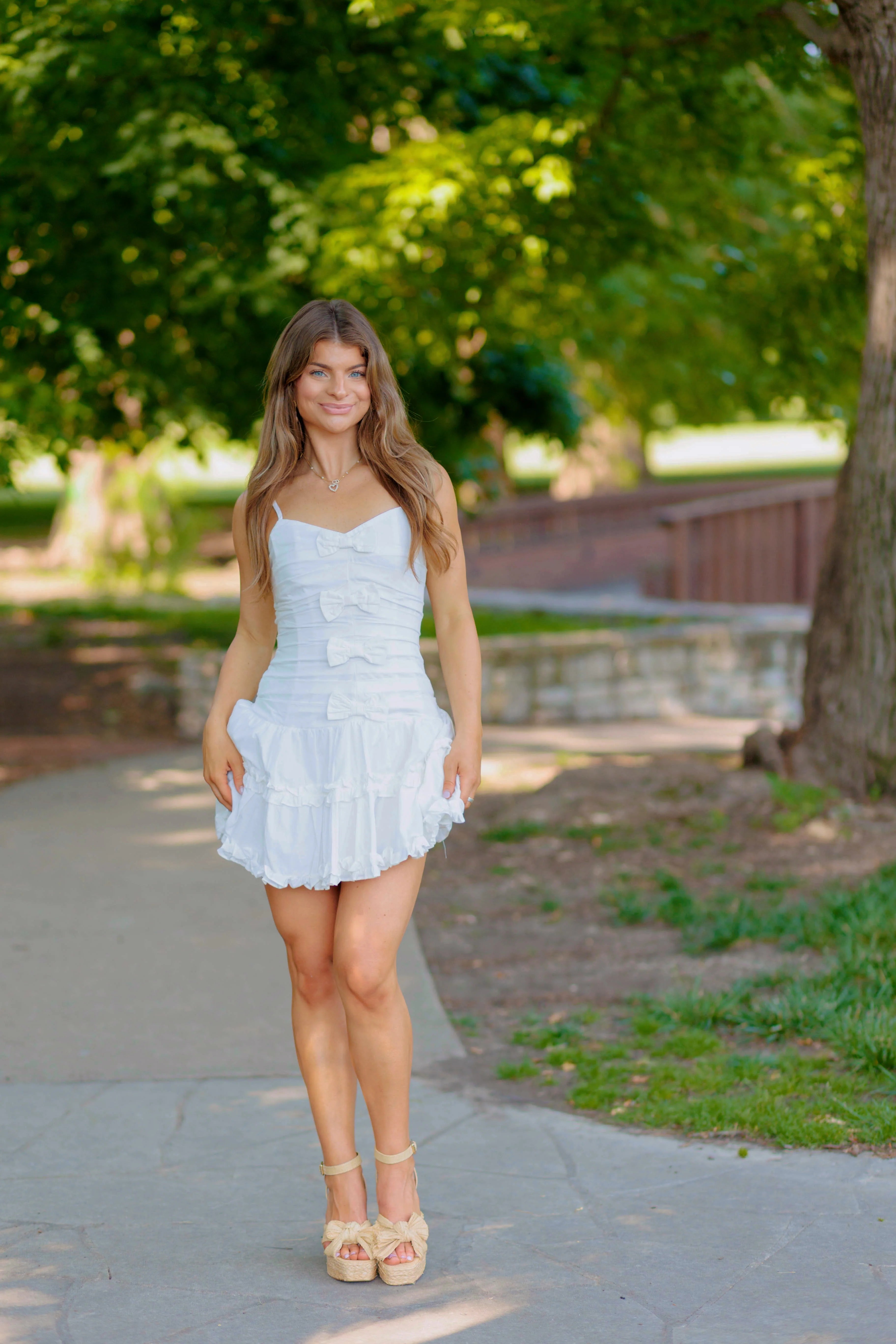 Romilly Mini Dress - White