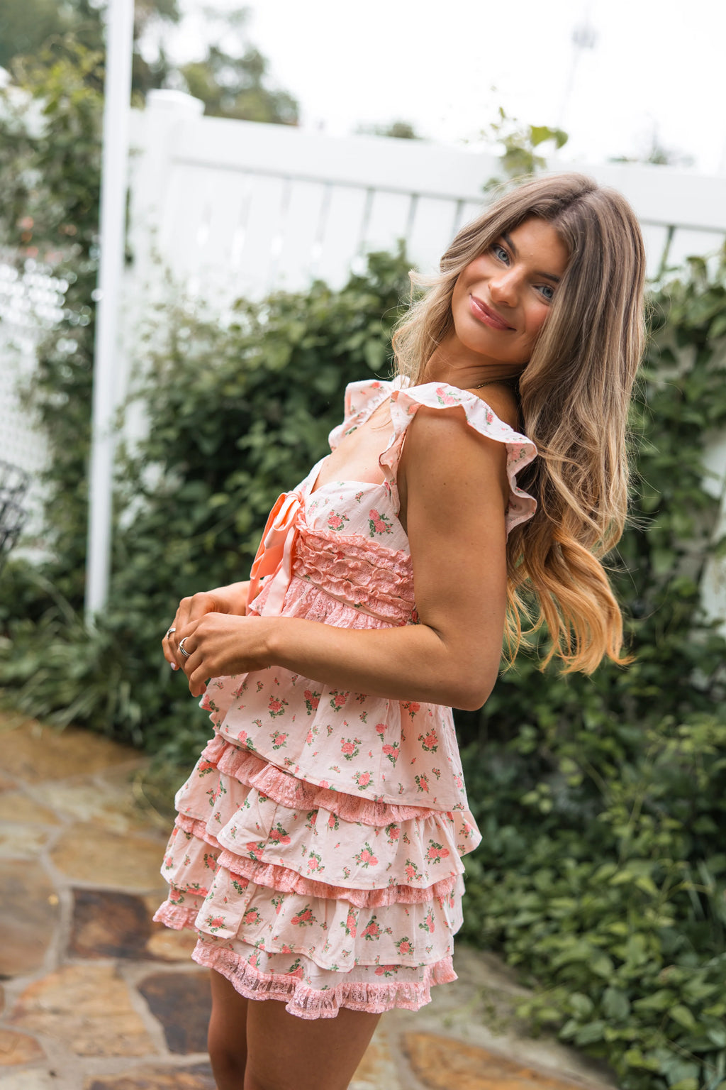 Bridget Set - Pink Floral