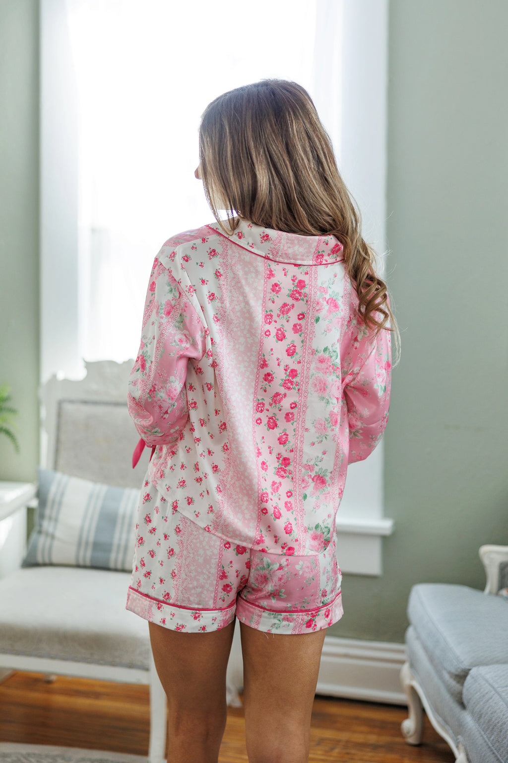 Sweet As Can Be Floral Pajama Set