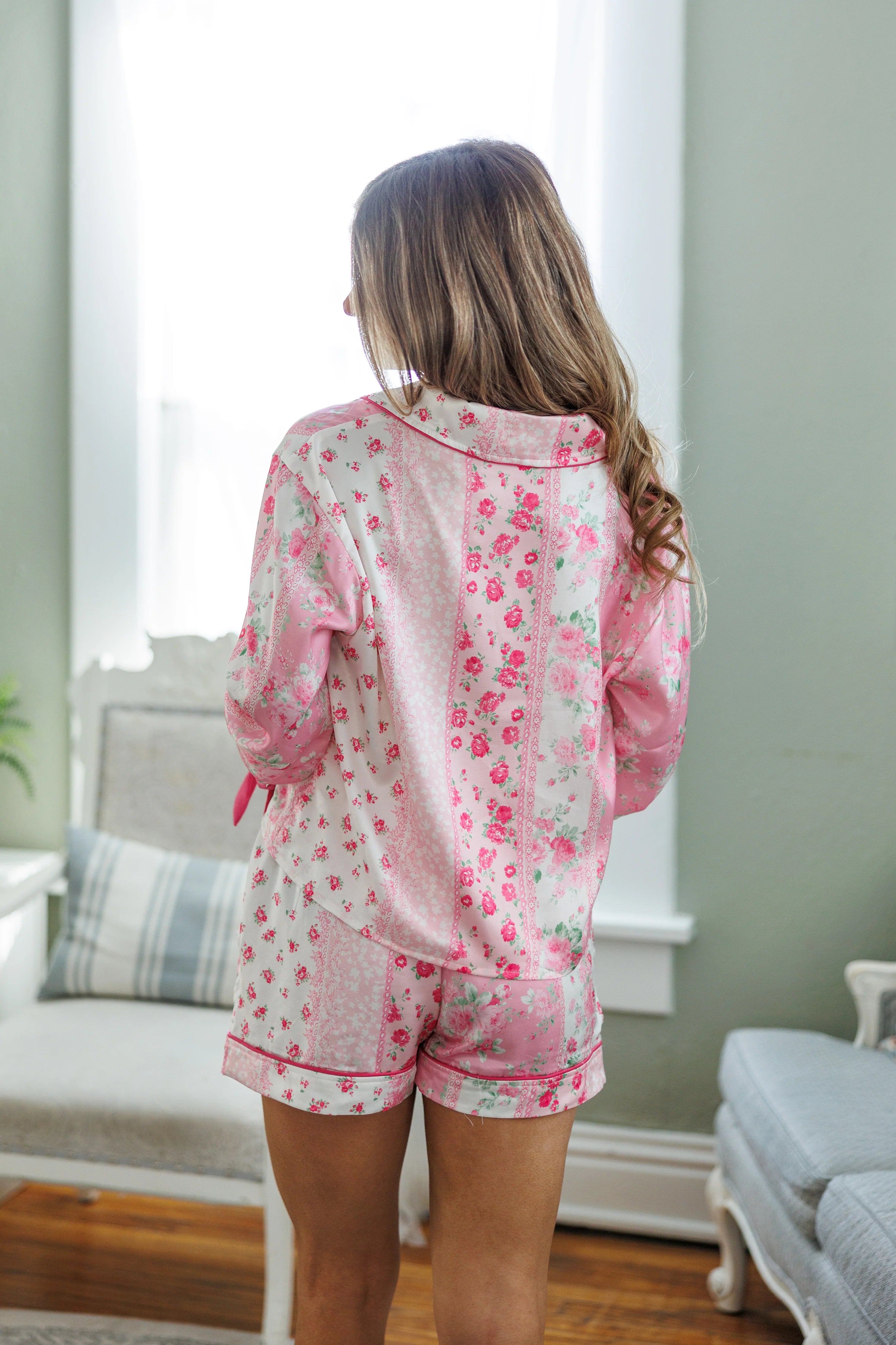 Sweet As Can Be Floral Pajama Set