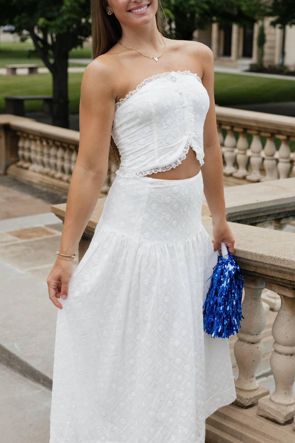 Winnie Lace Set - White