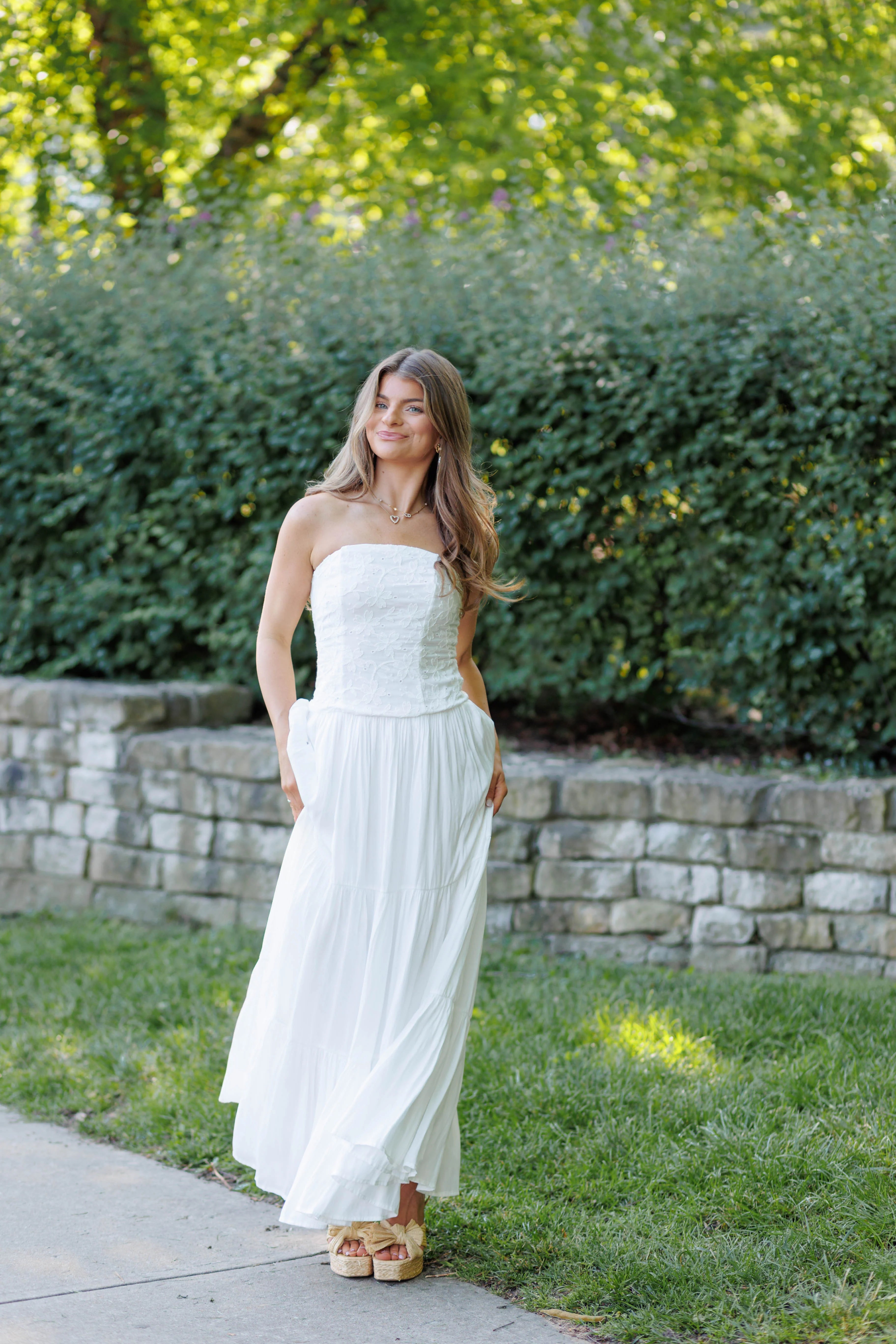 Phoebe Maxi Dress - White