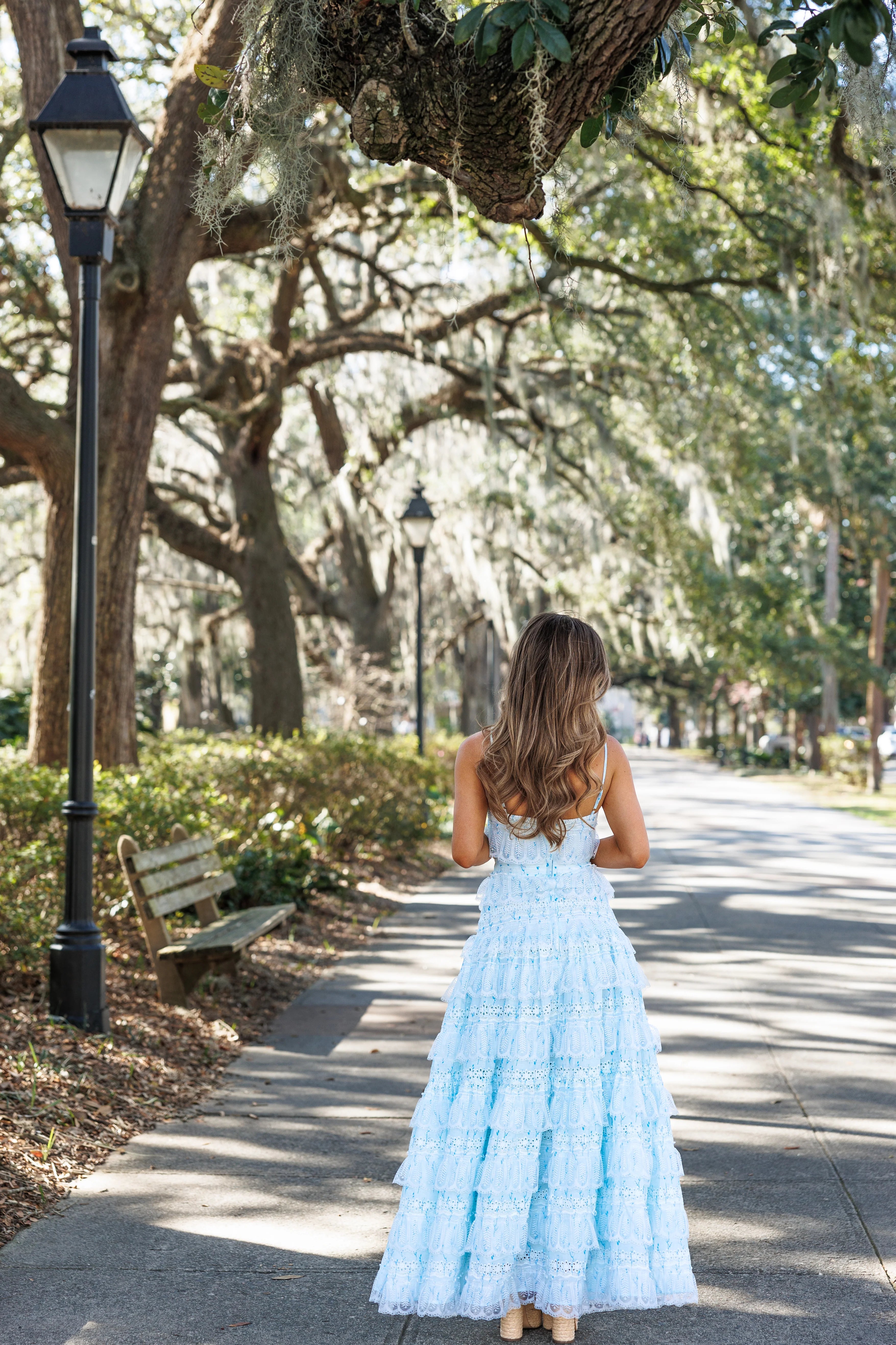 Blue Laney Lovette Maxi Dress