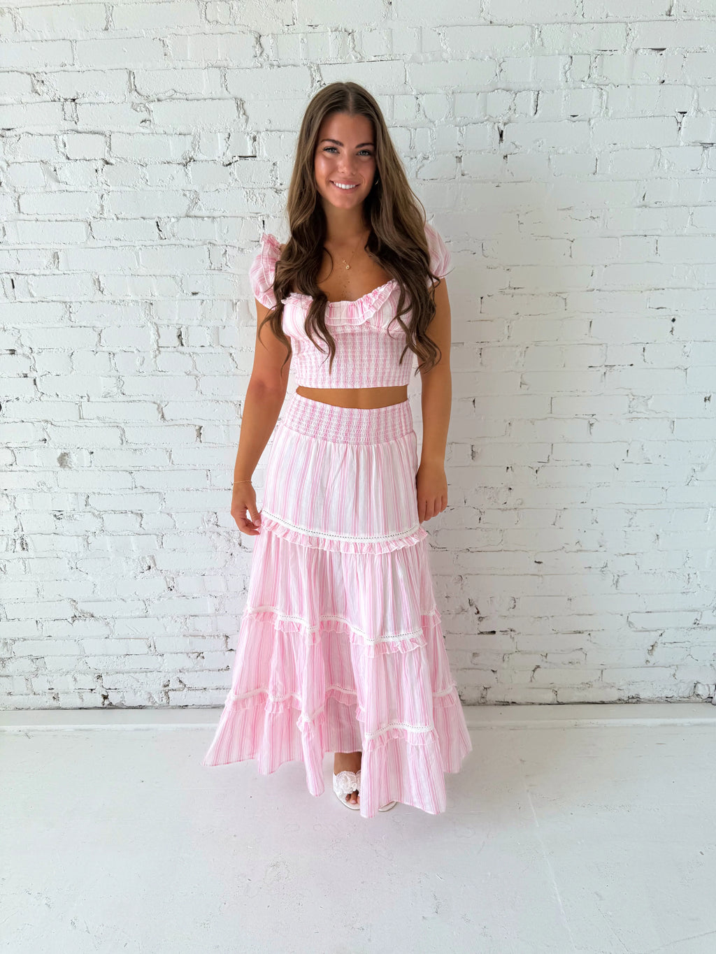 Adeline Set - Candy Stripe