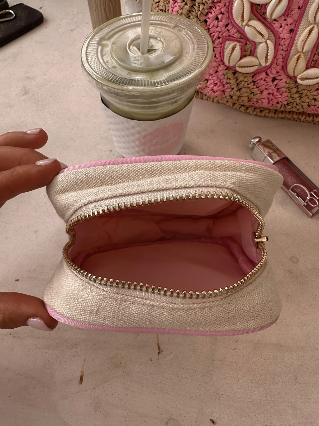 KENZ KUSTOMZ Lips Mini Travel Pouch