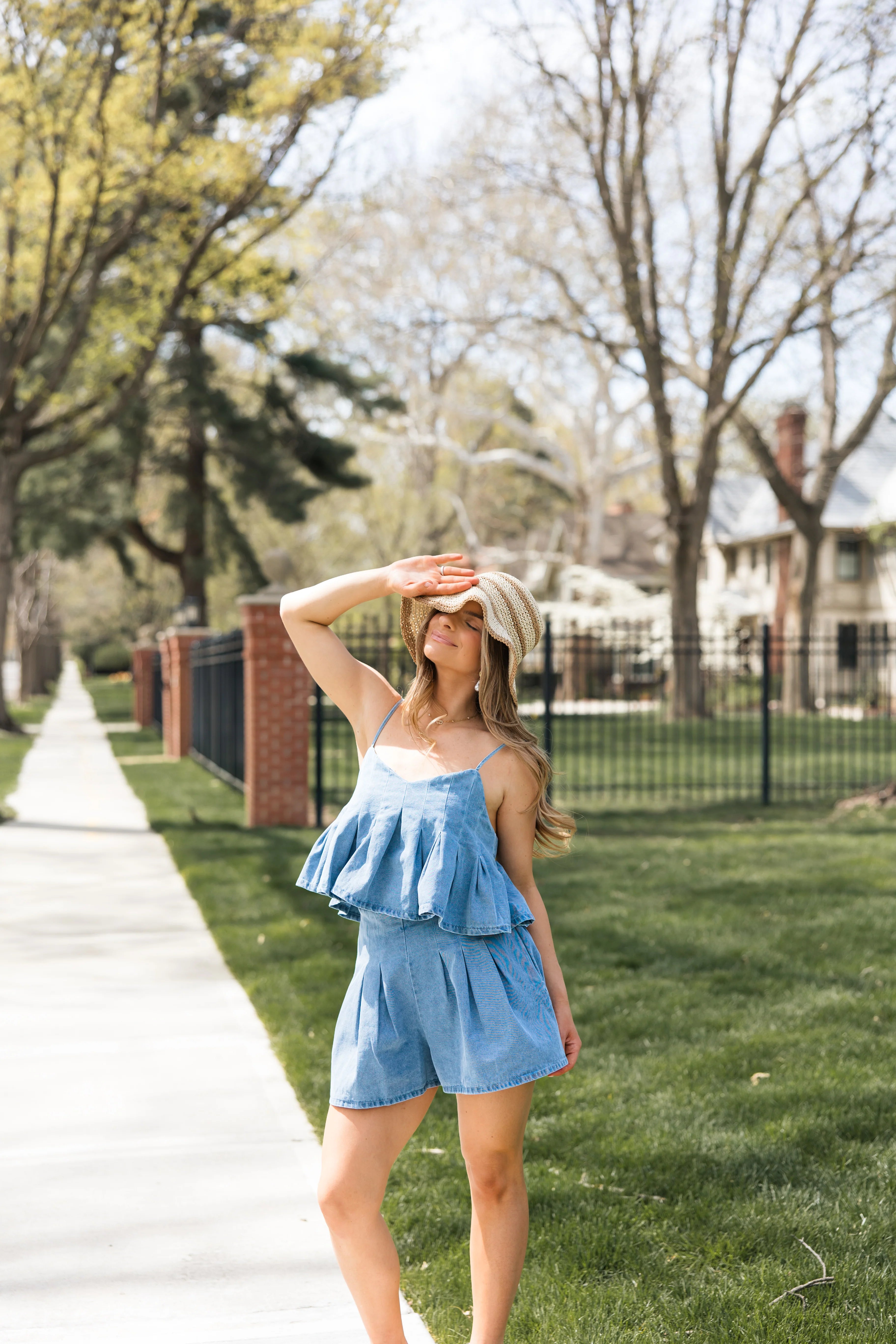 Ray Denim Set - Medium Wash