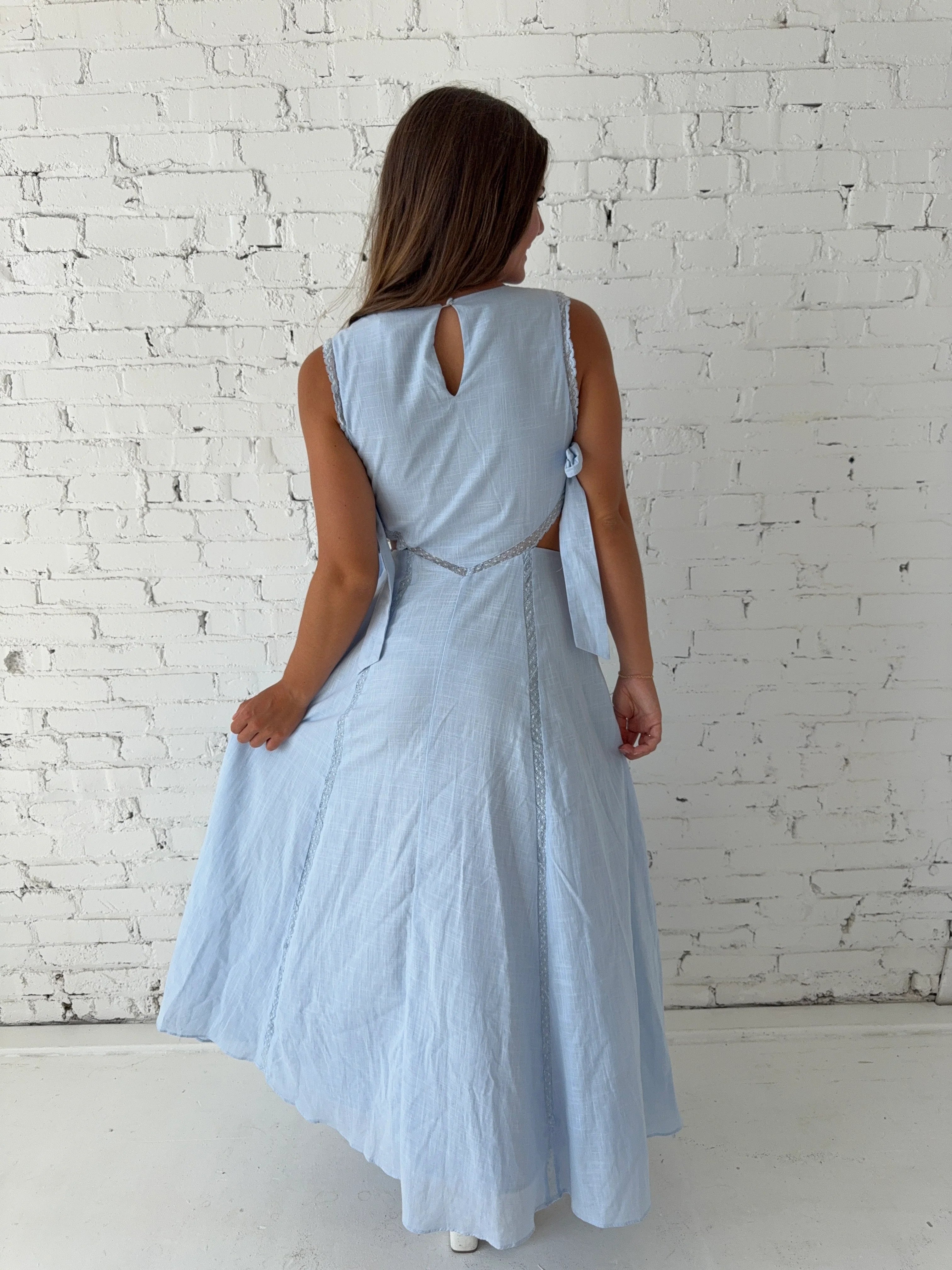 Shiloh Maxi Dress - Blue