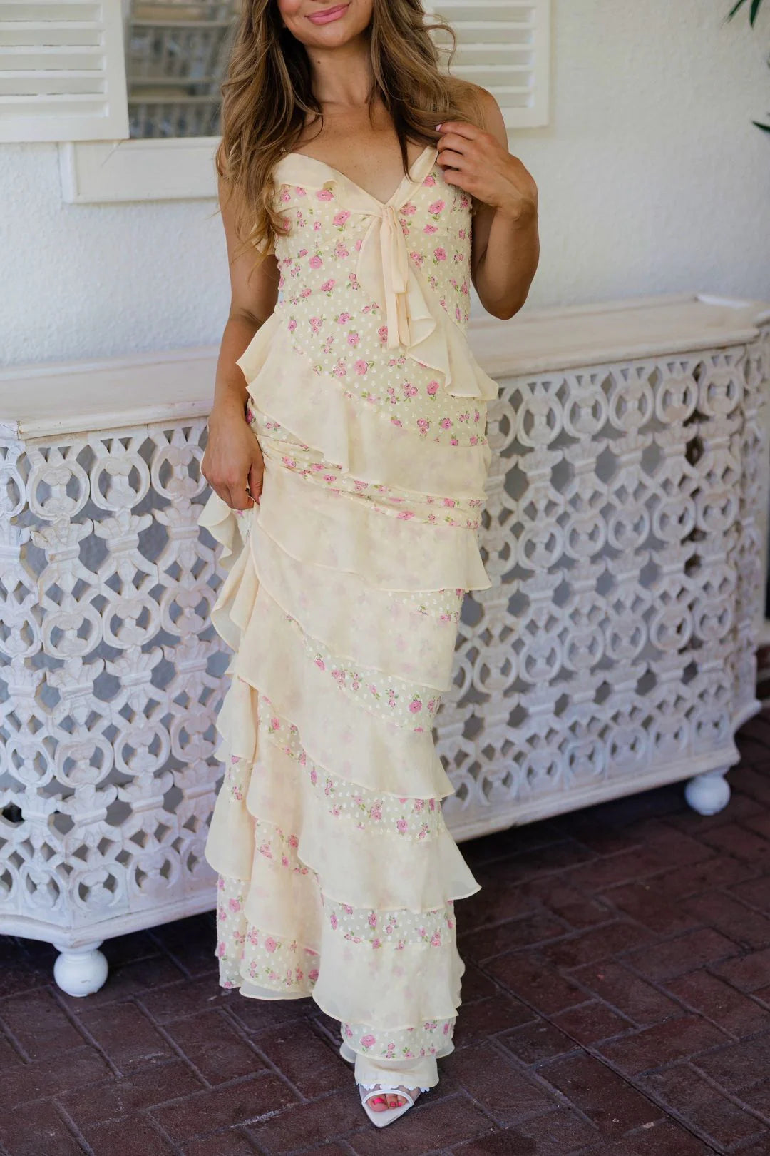 Belle Maxi Dress - Butter Yellow