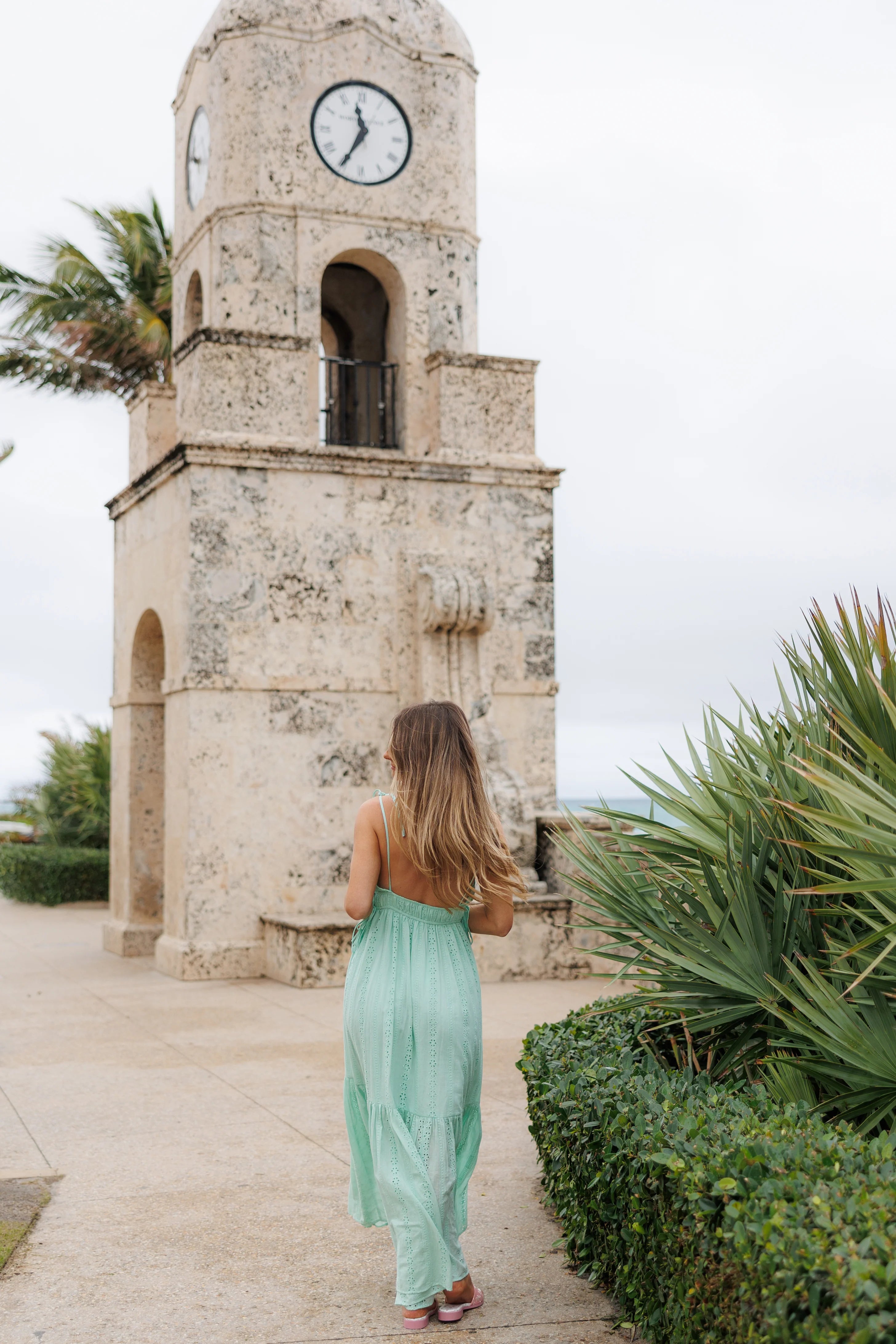 Melodi's Mint Tea Eyelet Maxi Dress - Mint