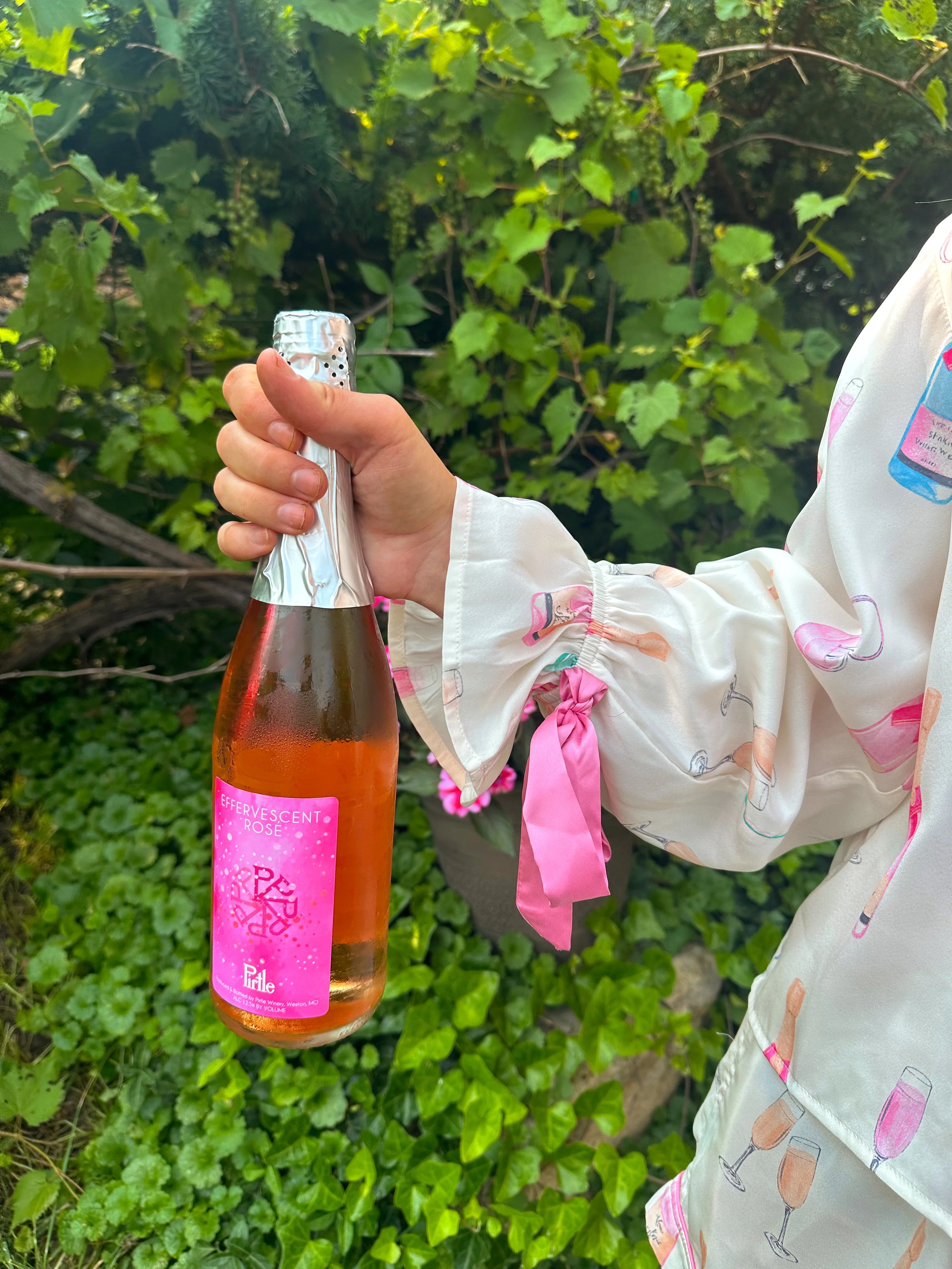 Will You Be My Bridesmaid Pajama Set - Ivory/Multi