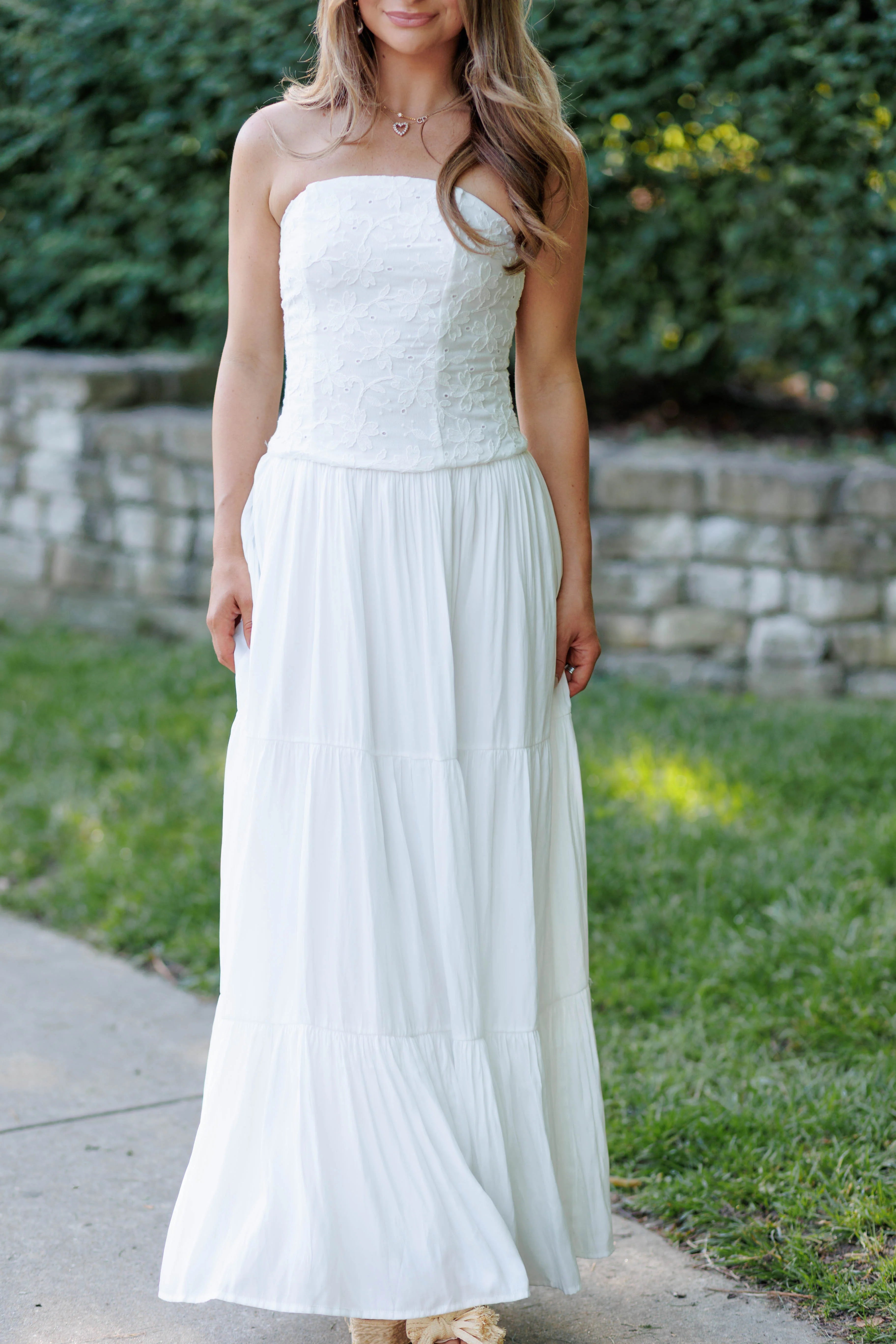 Phoebe Maxi Dress - White