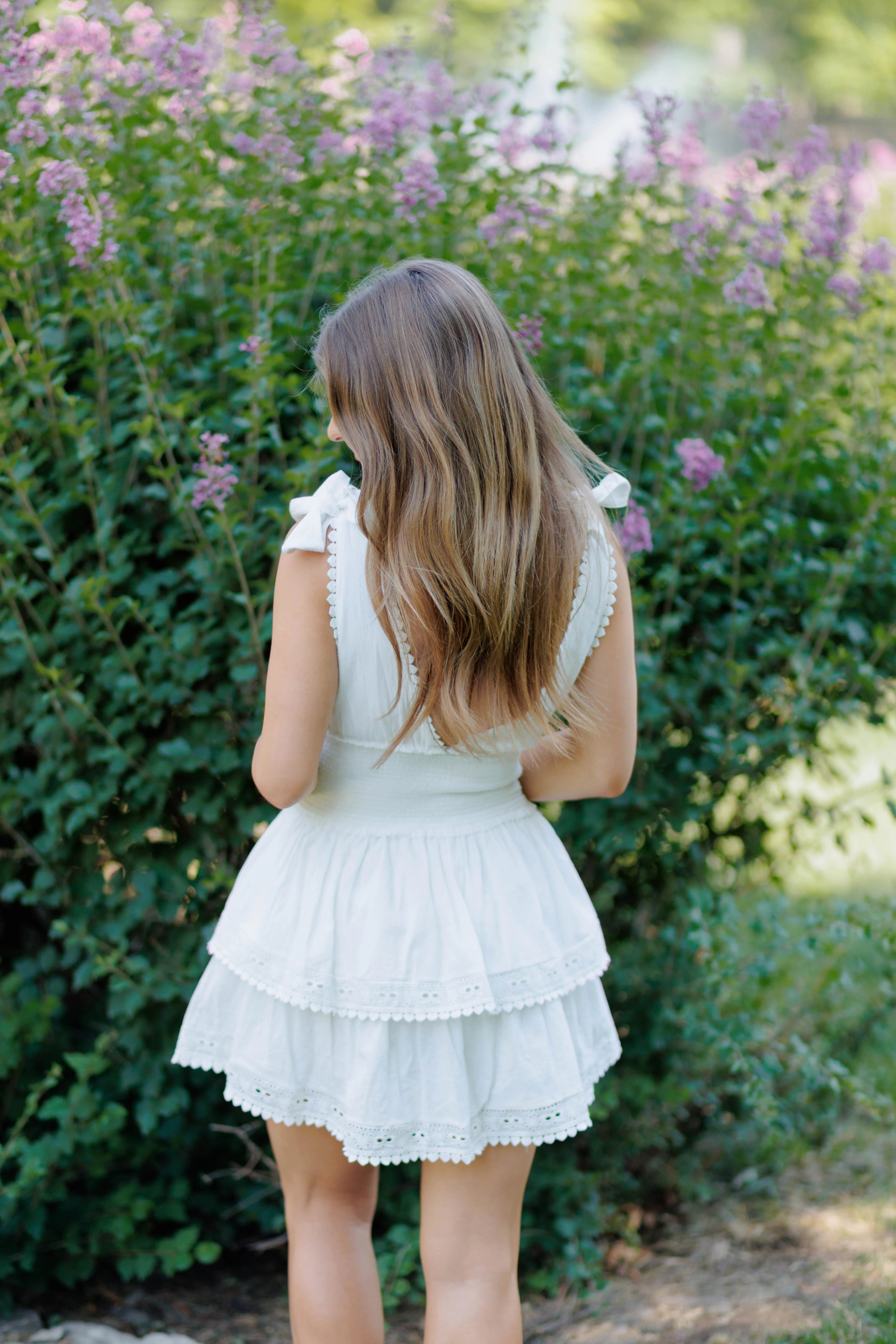 MEDIUM Molly Mini Dress - Solid White