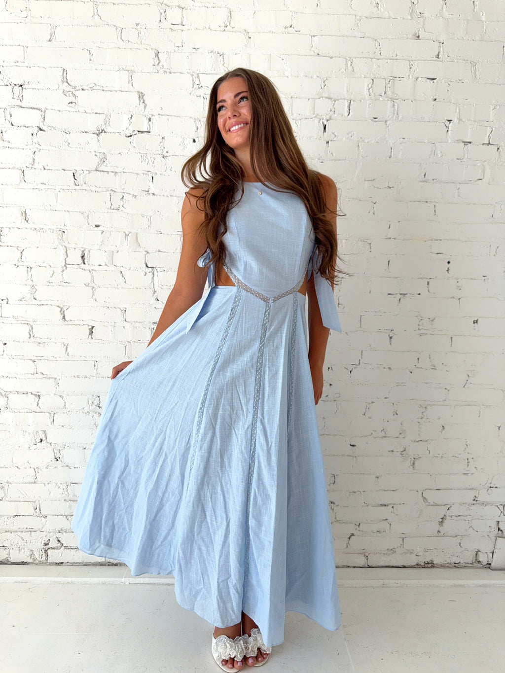Shiloh Maxi Dress - Blue