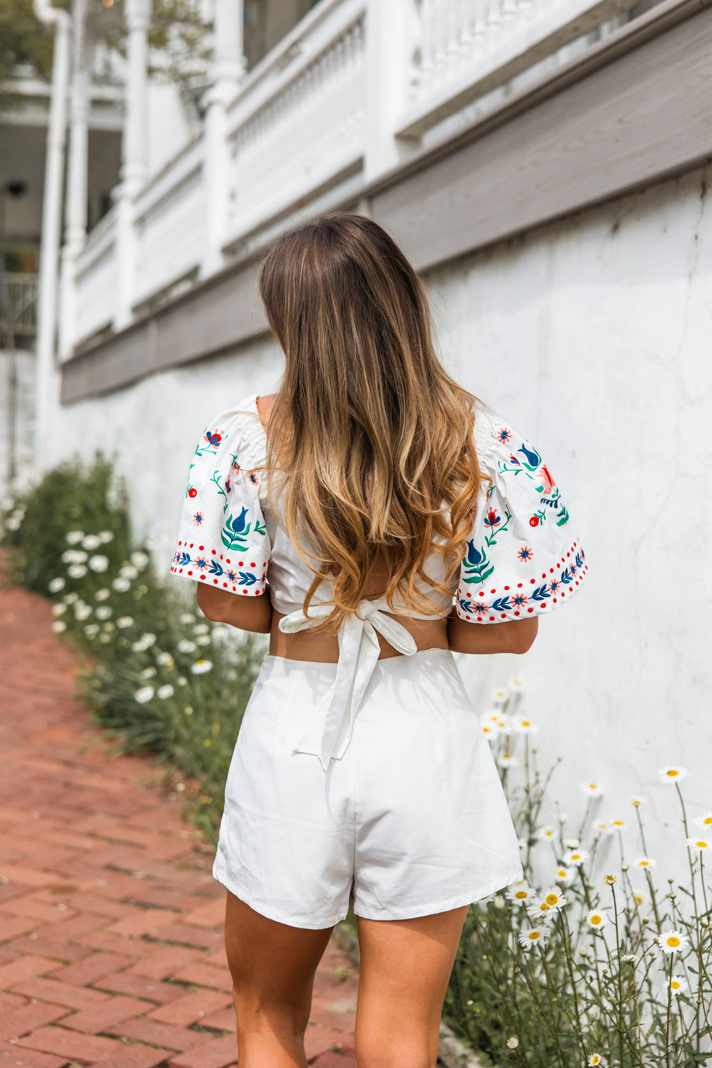 Ember Embroidered Set