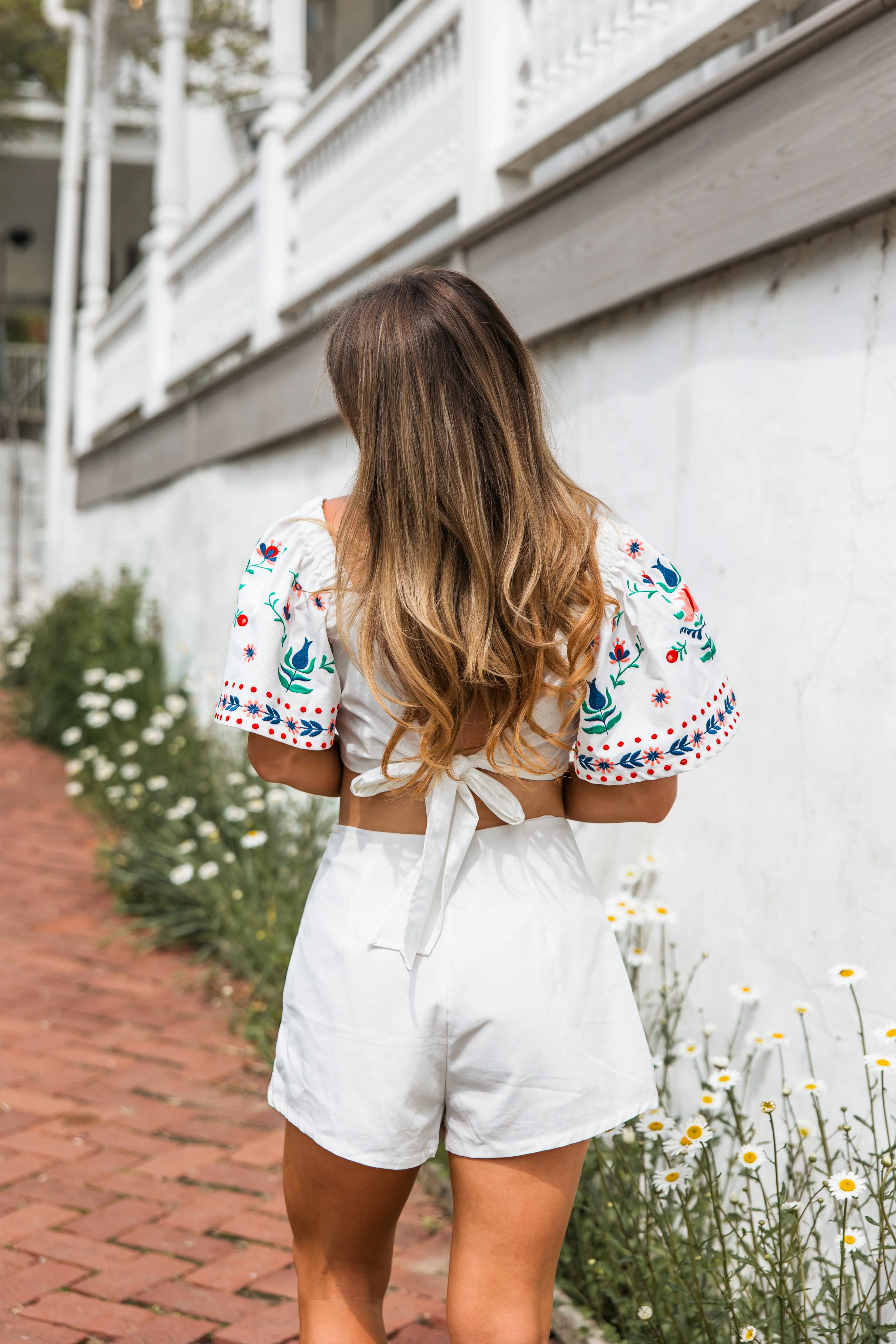 Ember Embroidered Set