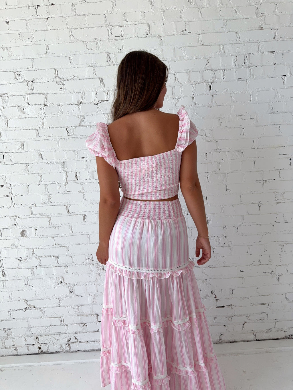 Adeline Set - Candy Stripe