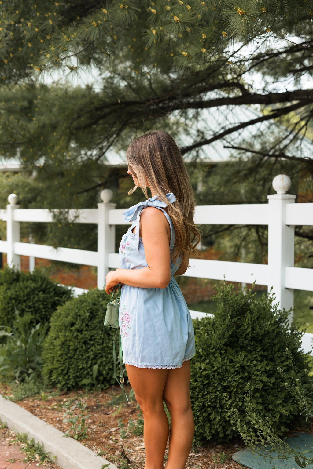 Adore Me Romper - Powder Blue