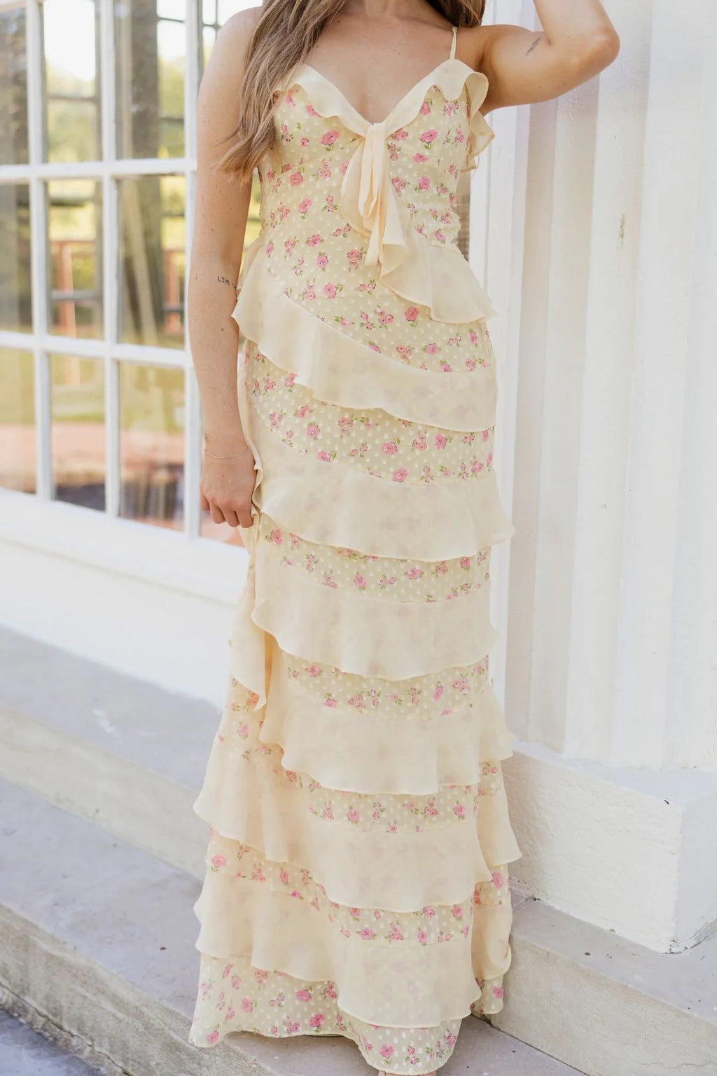 Belle Maxi Dress - Butter Yellow