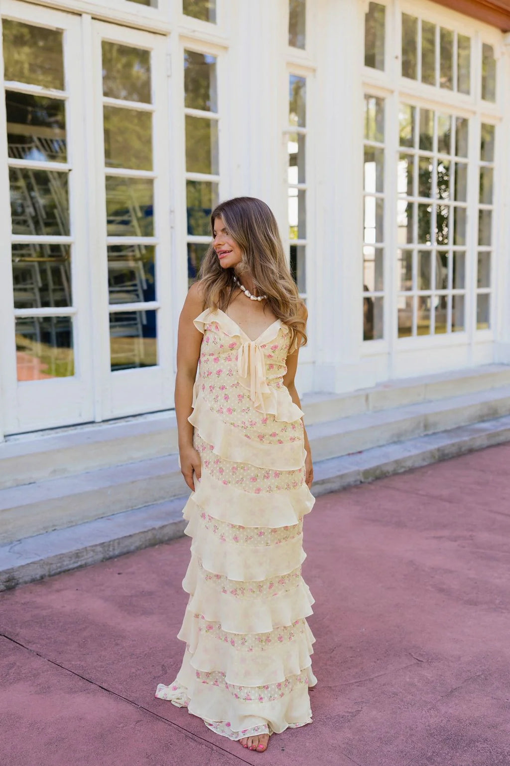 Belle Maxi Dress - Butter Yellow