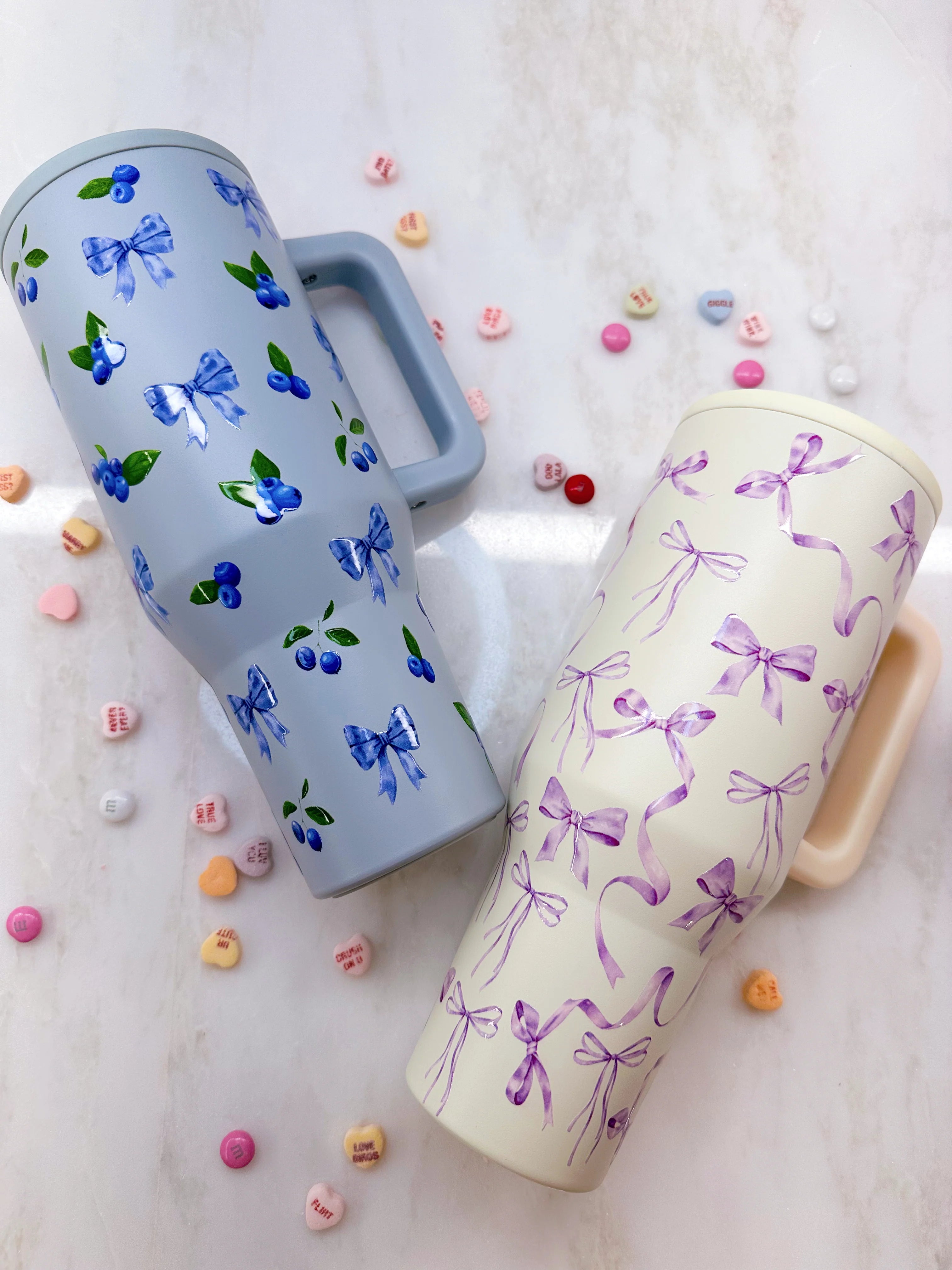 Blueberry Bliss Drink Tumbler - 40oz