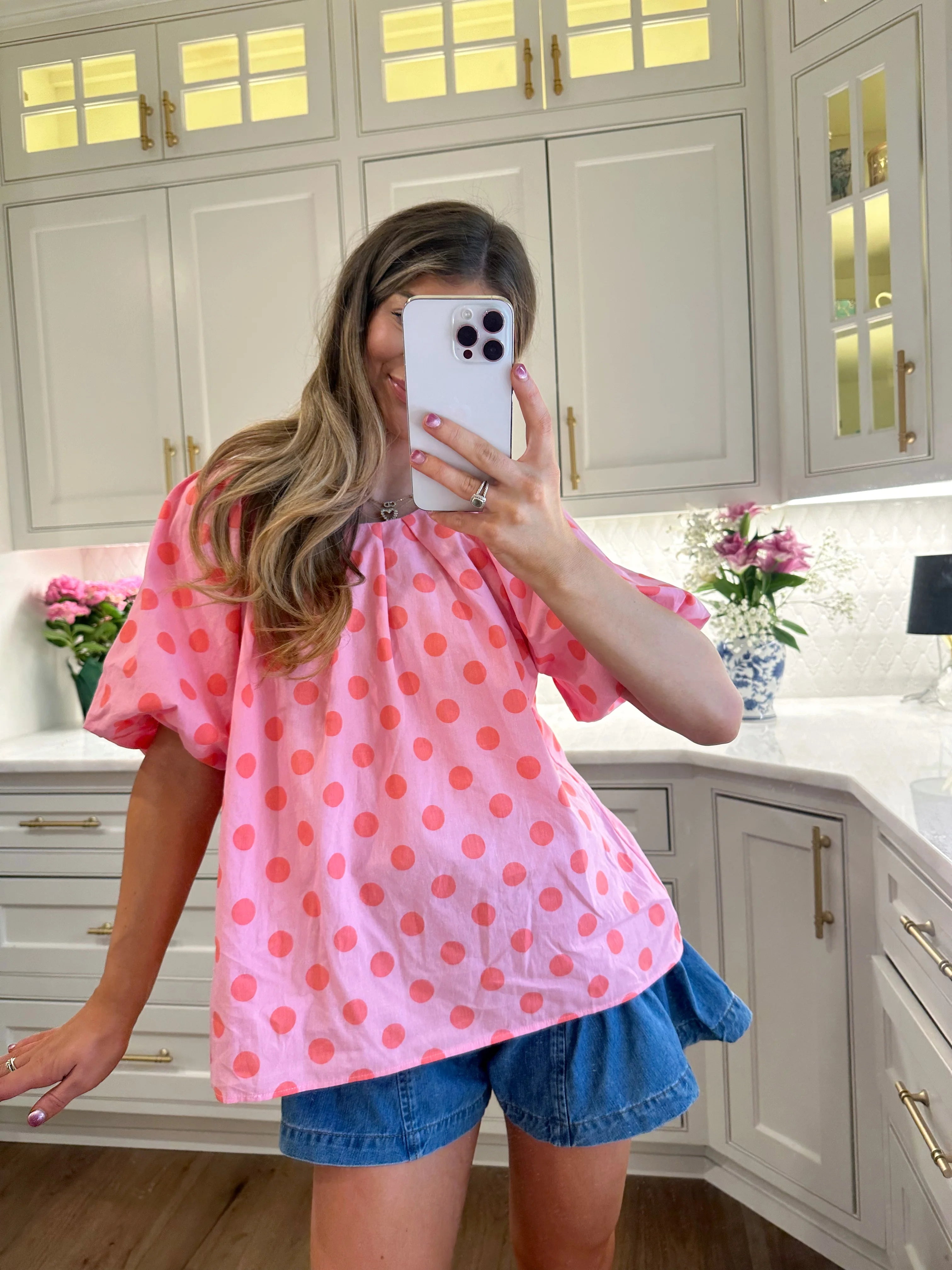 Stella Polka Dot Blouse