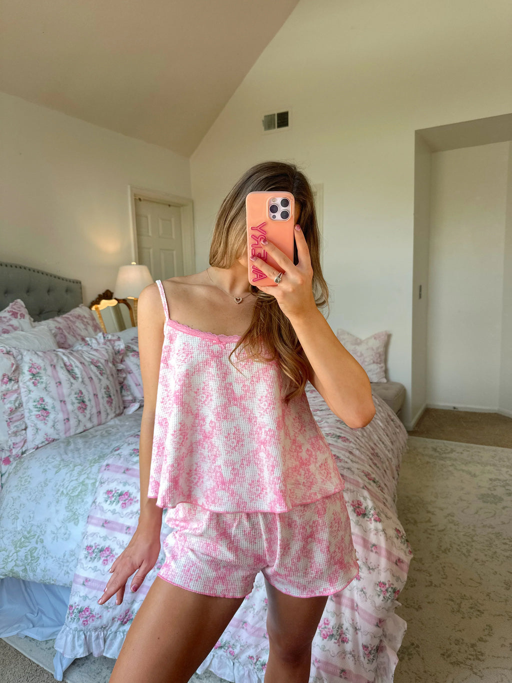 Fancy Nancy Toile Pajama Set