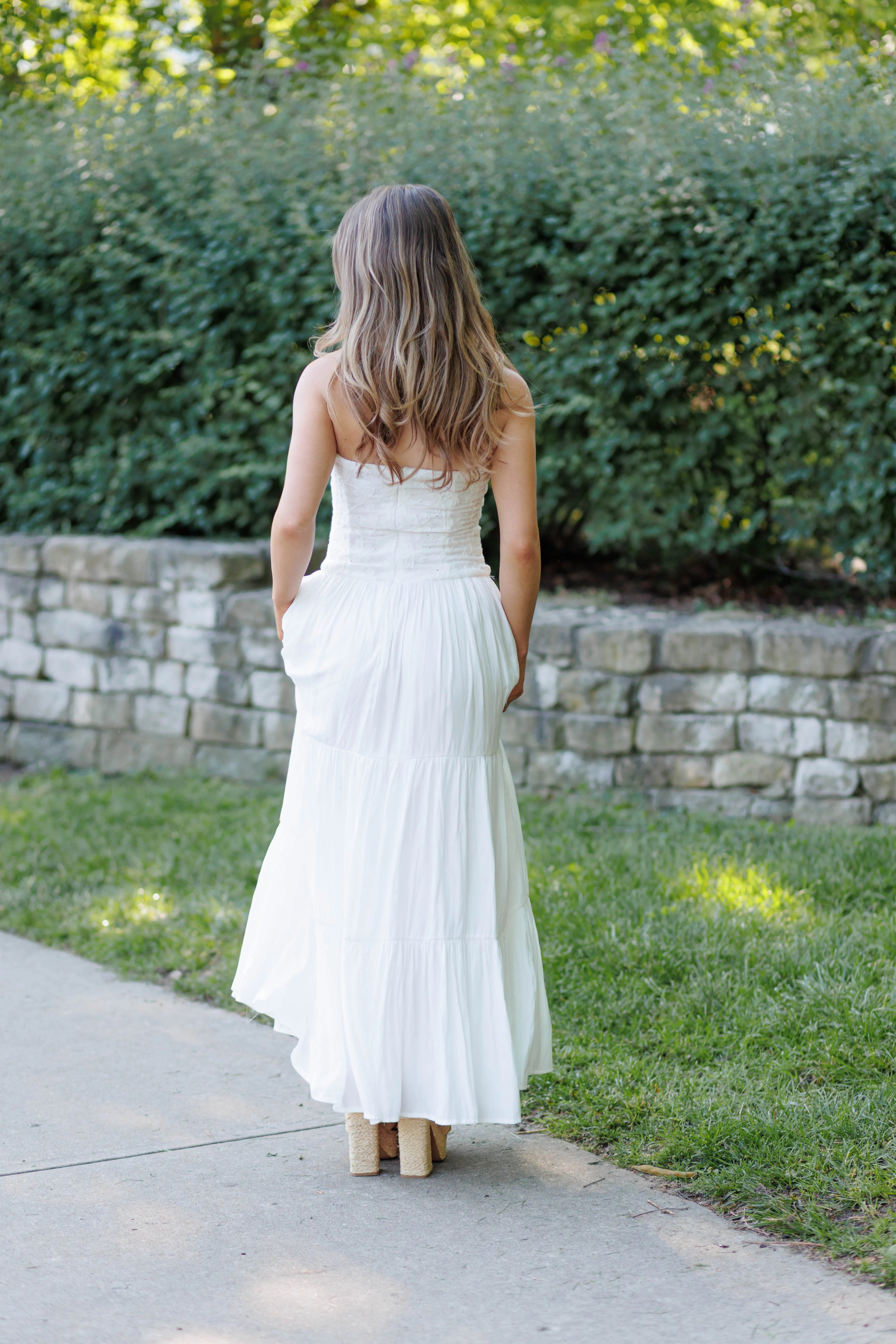 Phoebe Maxi Dress - White