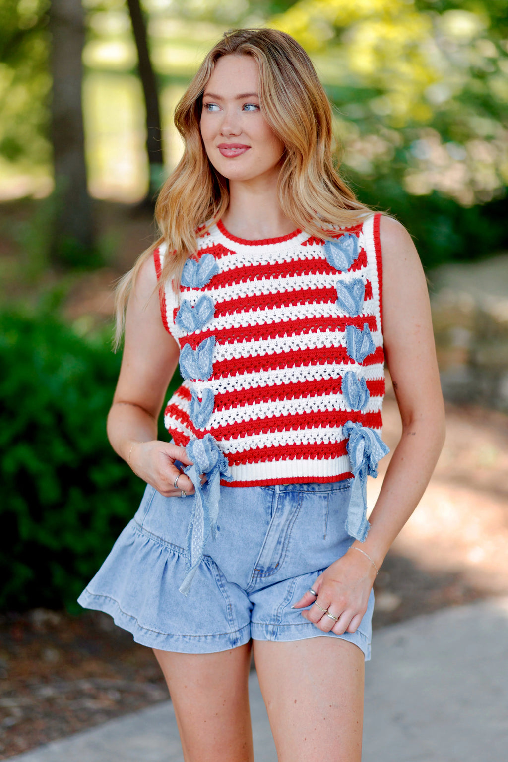 Archie Striped Sweater Vest