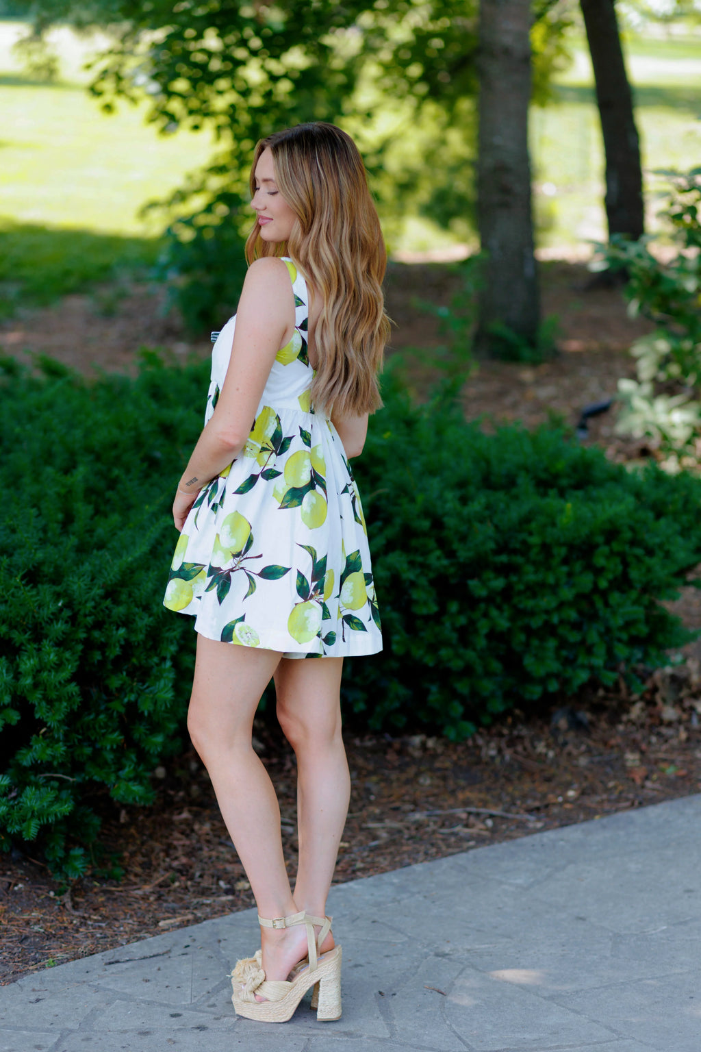 Lelia Lemon Romper