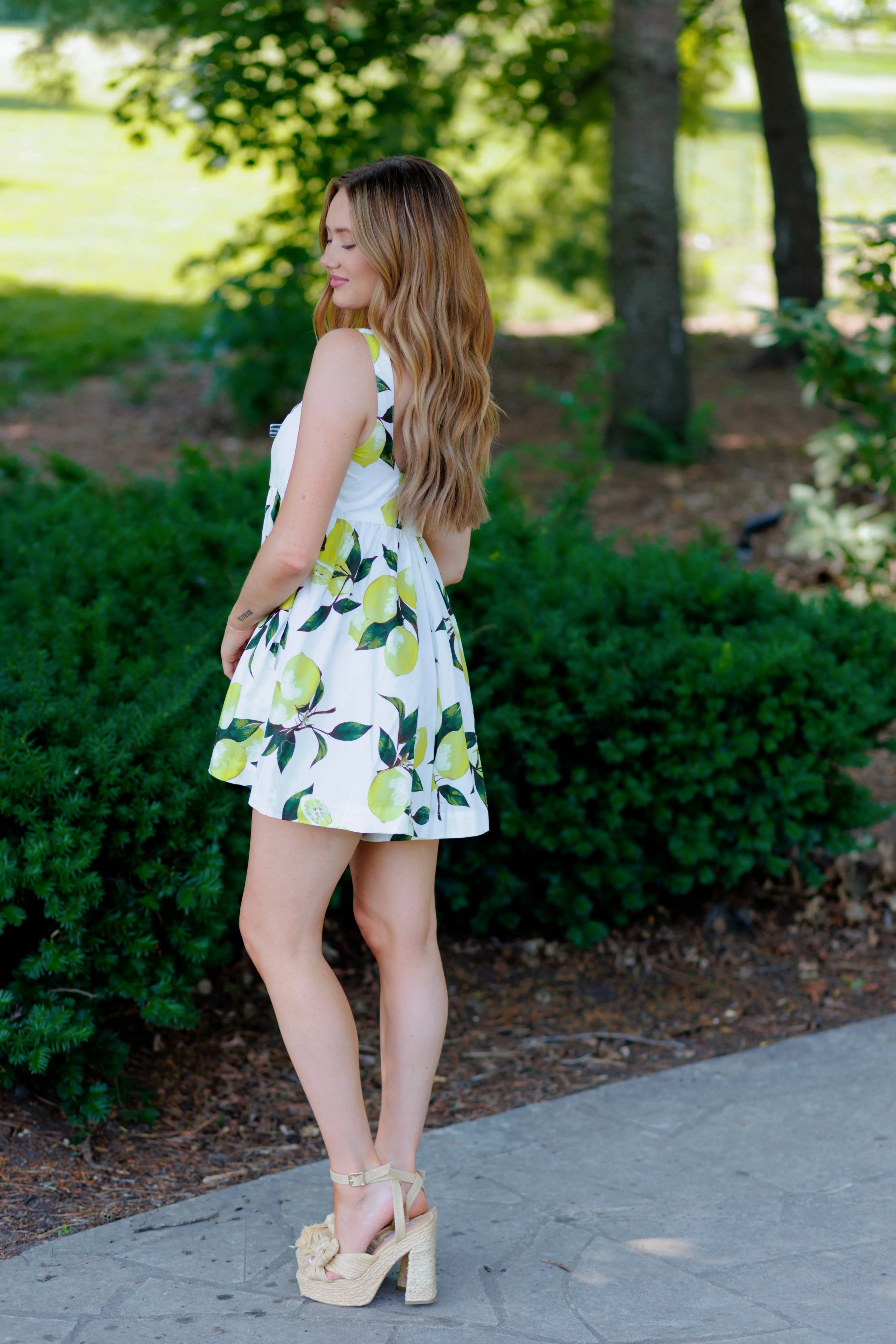 Lelia Lemon Romper