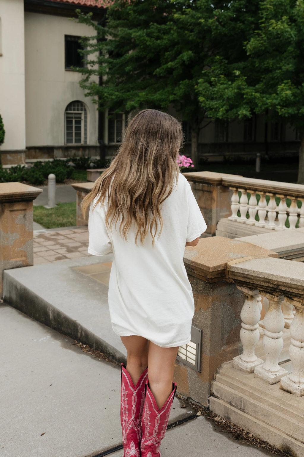 Crimson Tide Vintage T-shirt - Off White / Crimson