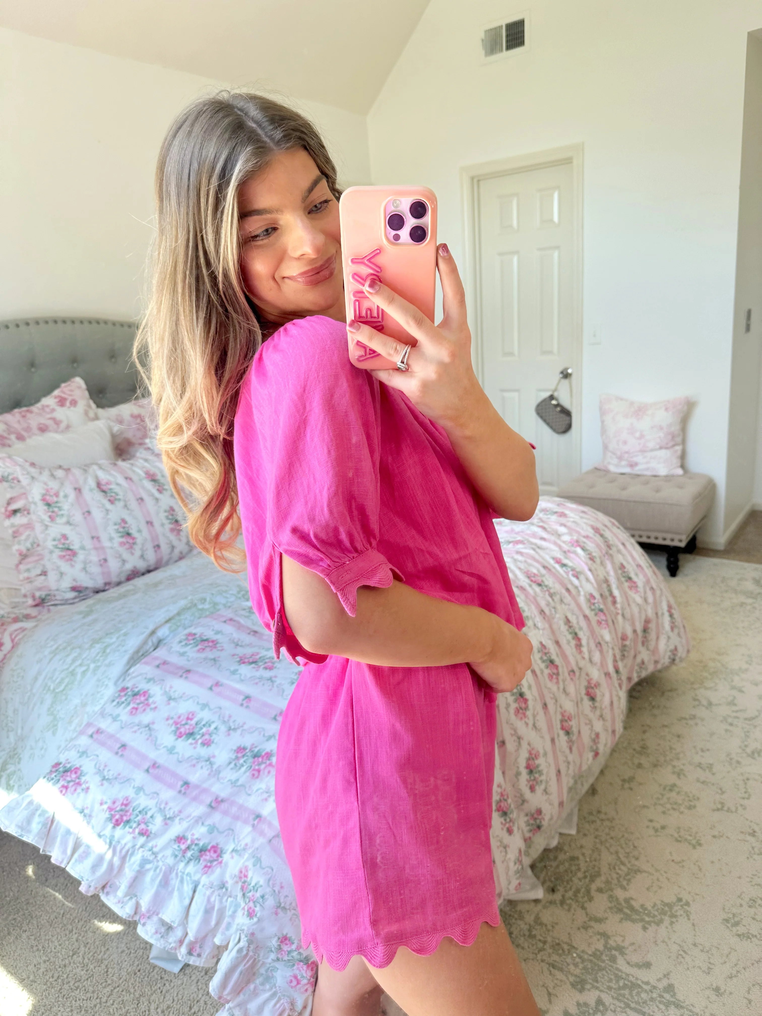 Loveable Lounge Set - Hot Pink