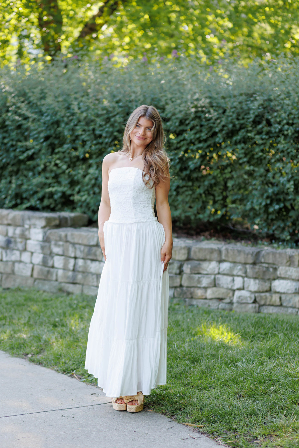 Phoebe Maxi Dress - White