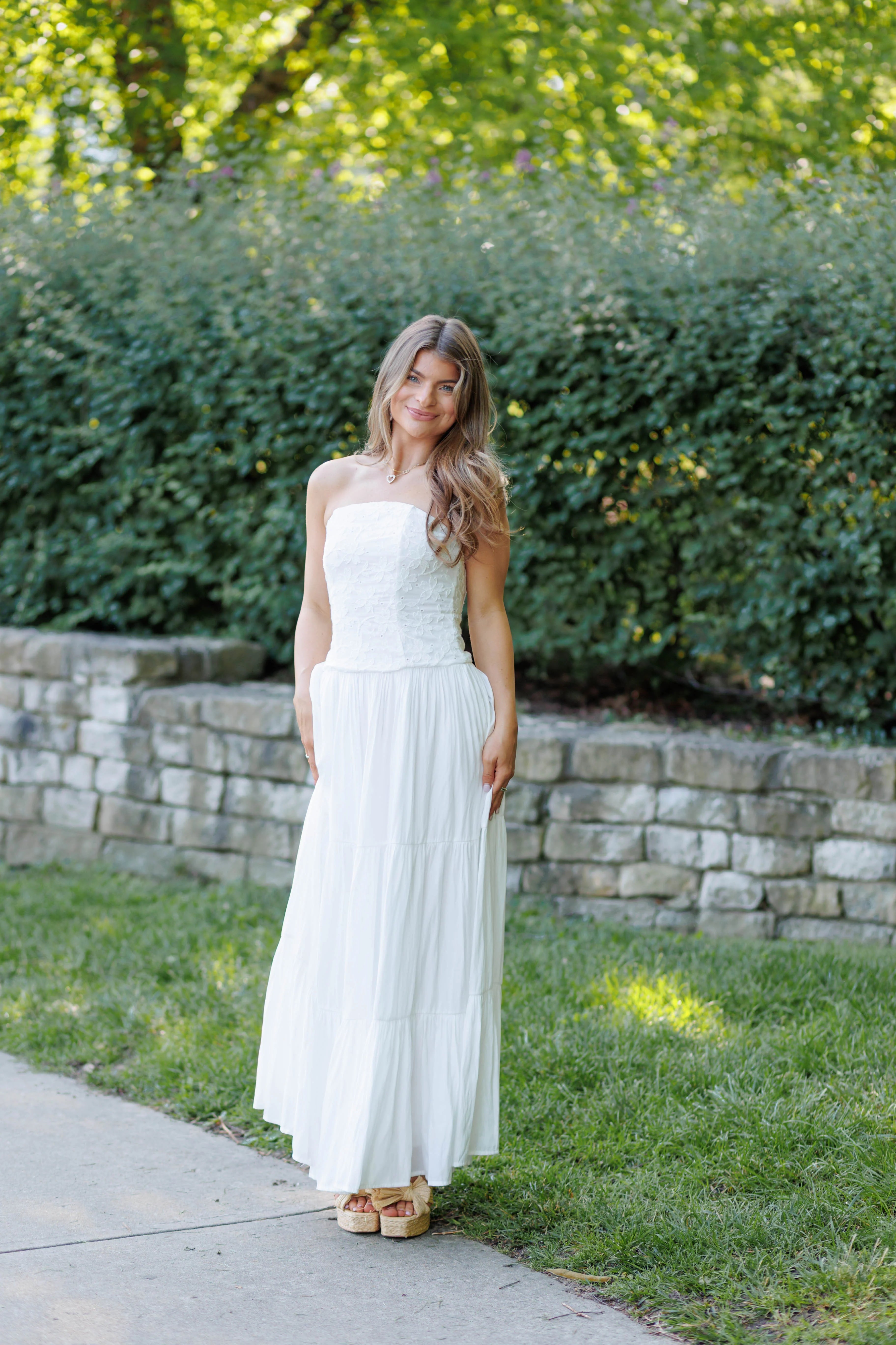 Phoebe Maxi Dress - White