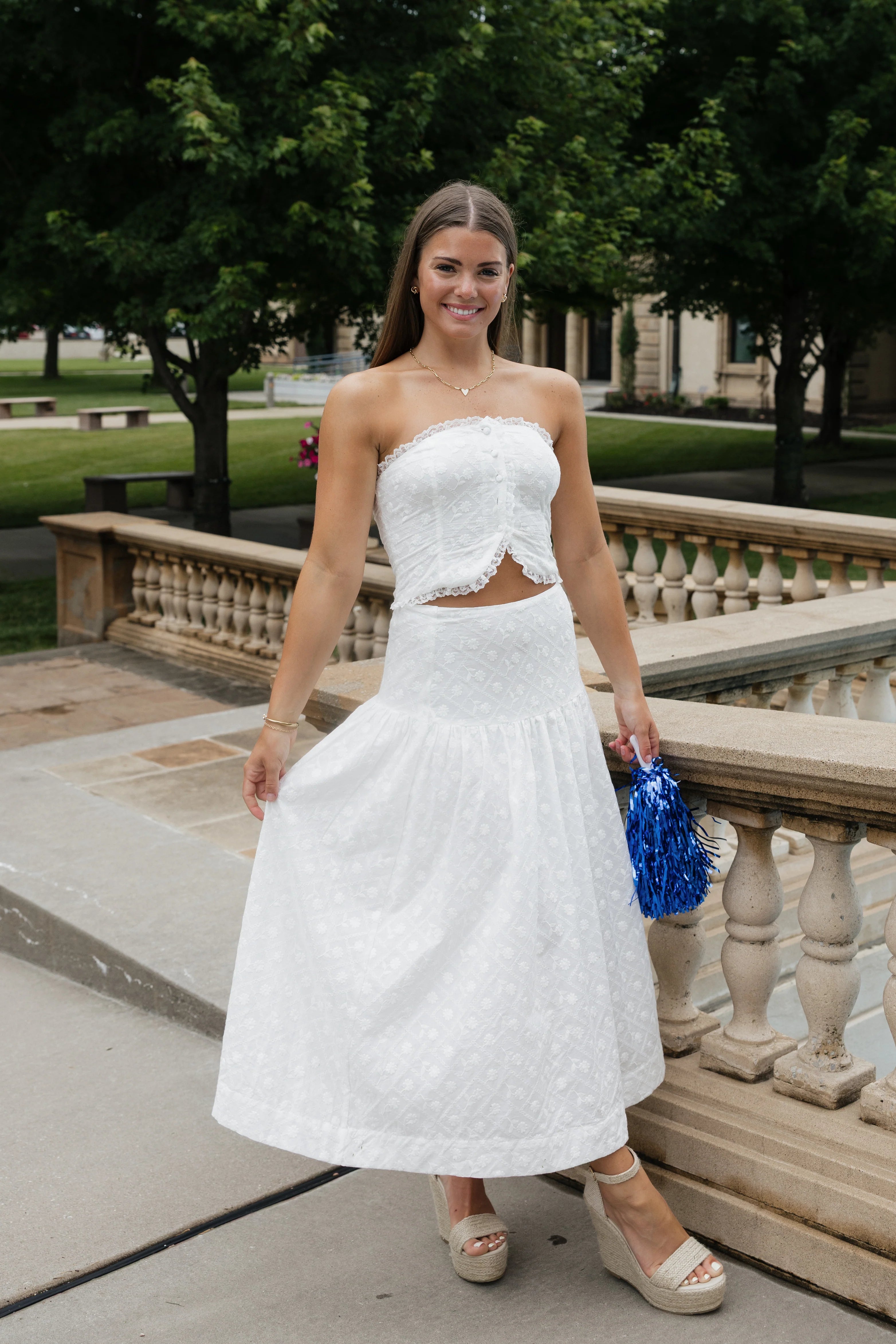 Winnie Lace Set - White