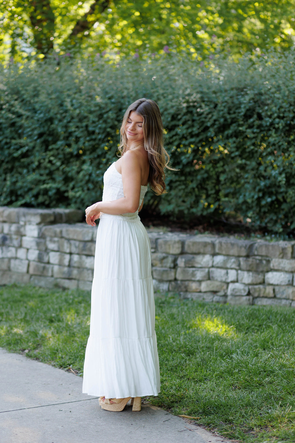 Phoebe Maxi Dress - White