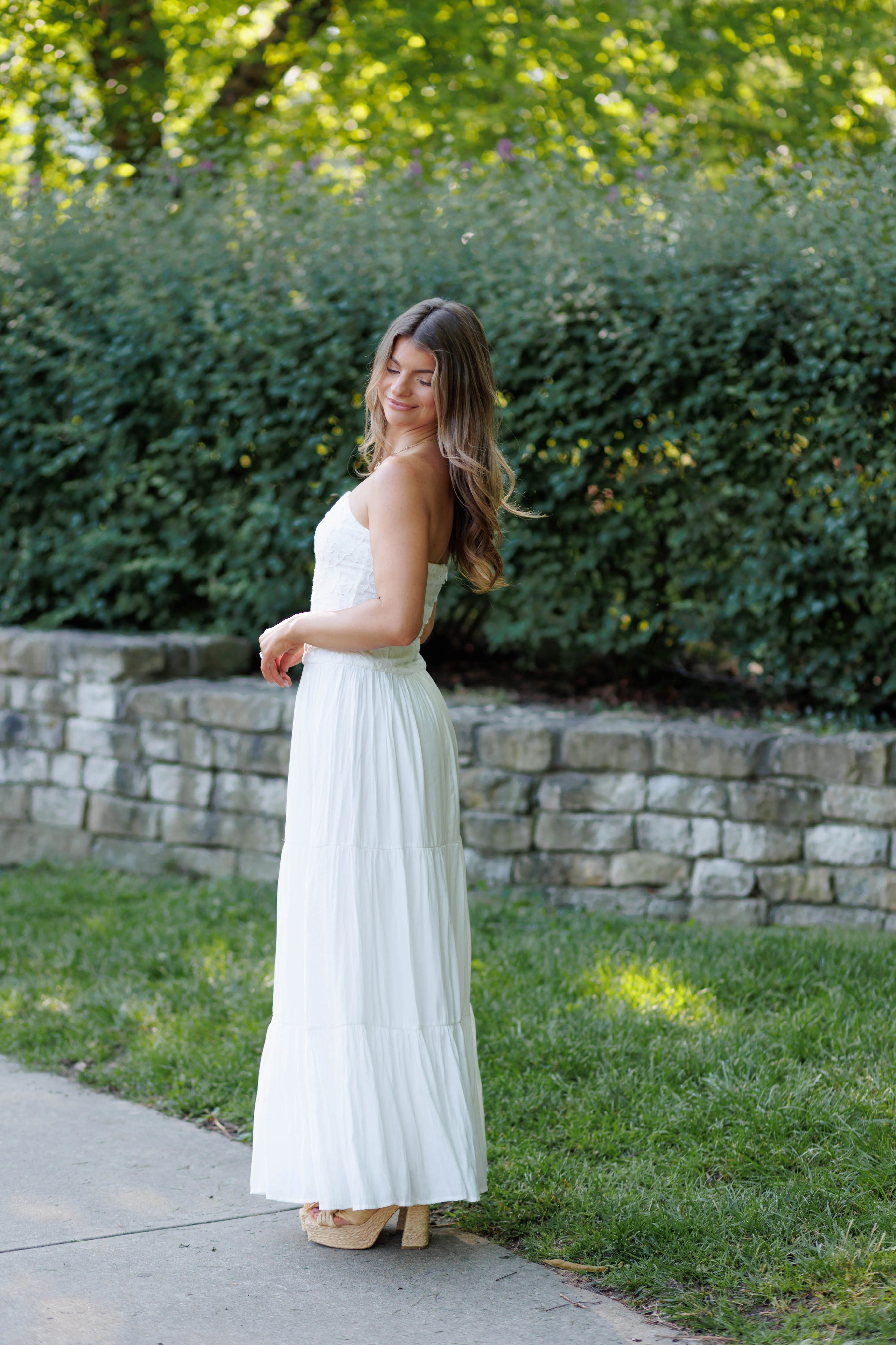 Phoebe Maxi Dress - White