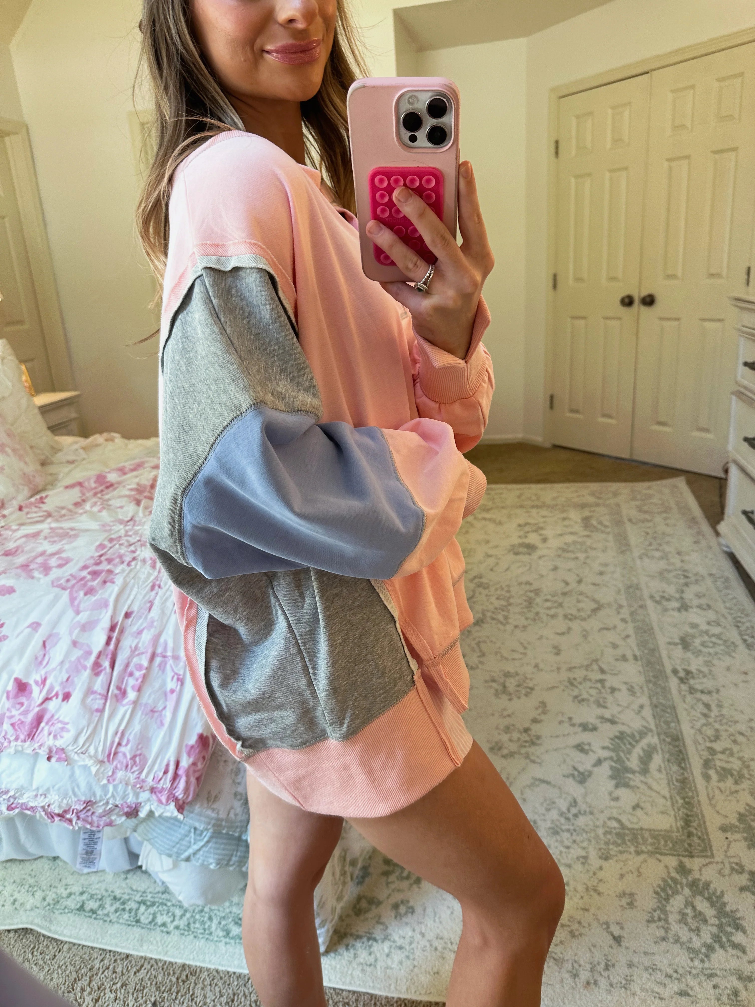 Soft Heart Loose Fit Long Sleeve