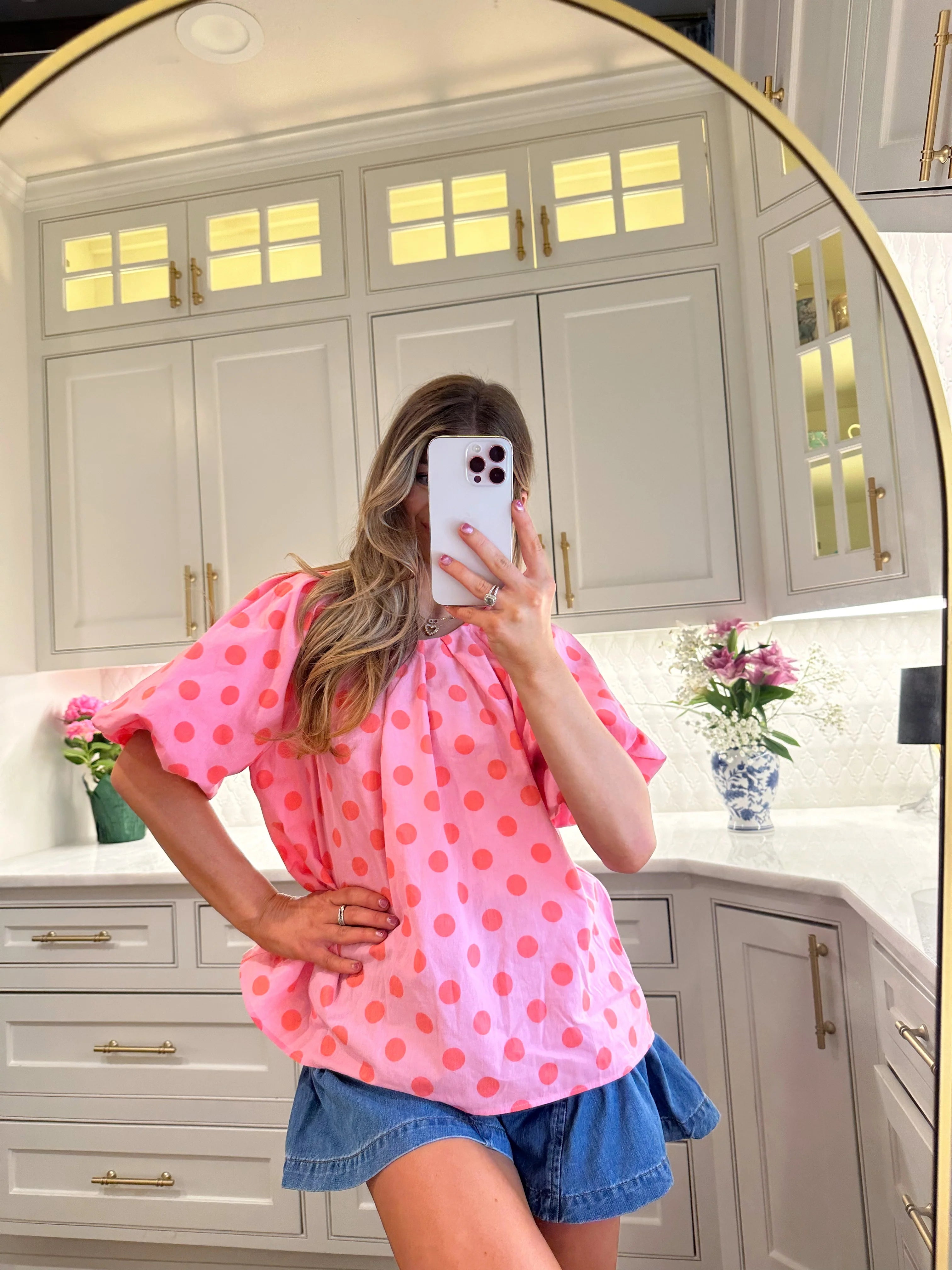 Stella Polka Dot Blouse