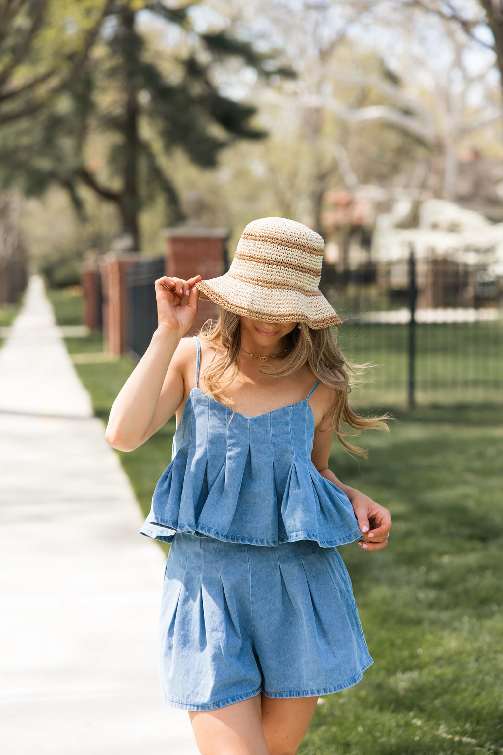 Ray Denim Set - Medium Wash