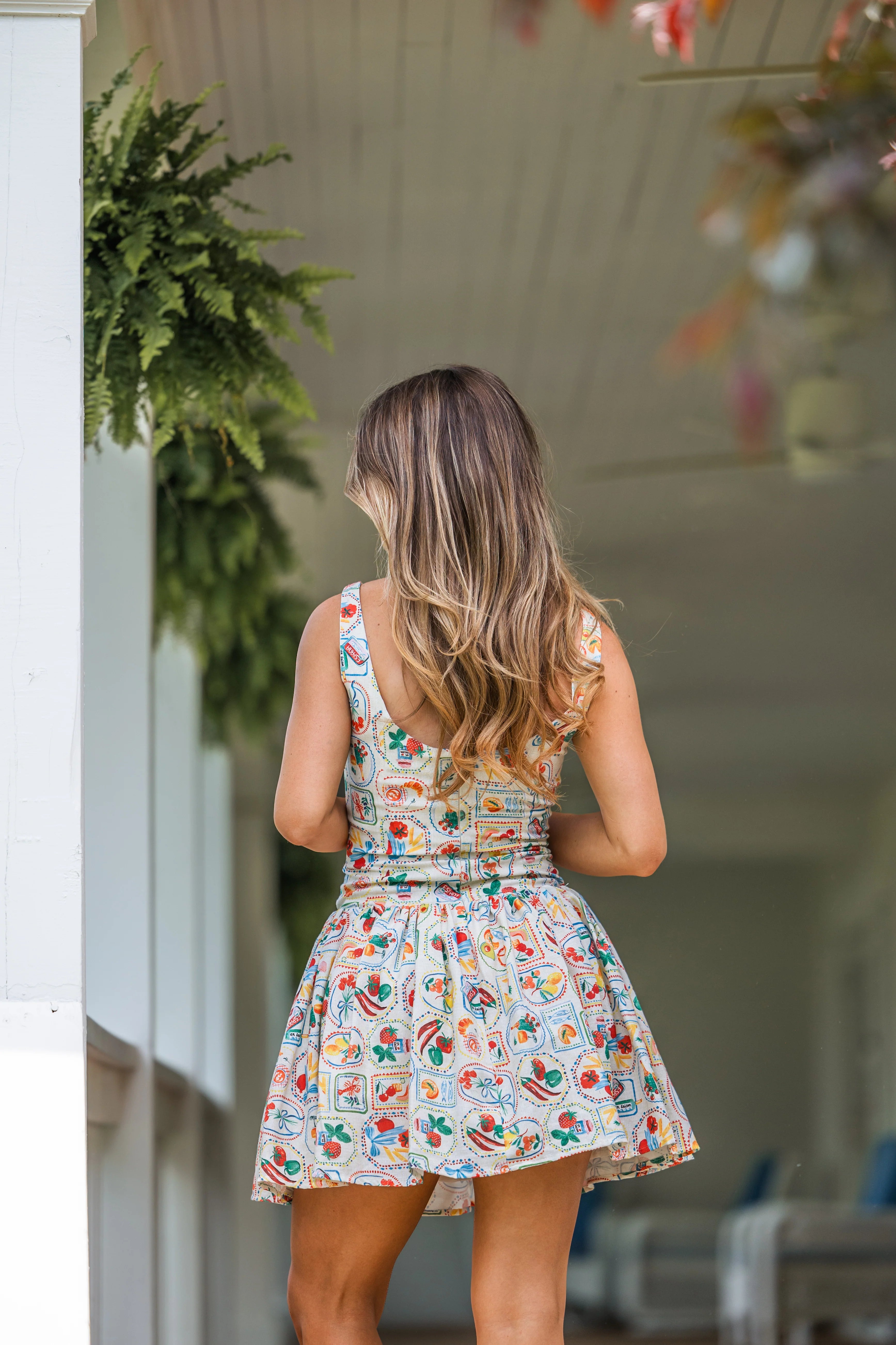 Sicily Stroll Mini Dress