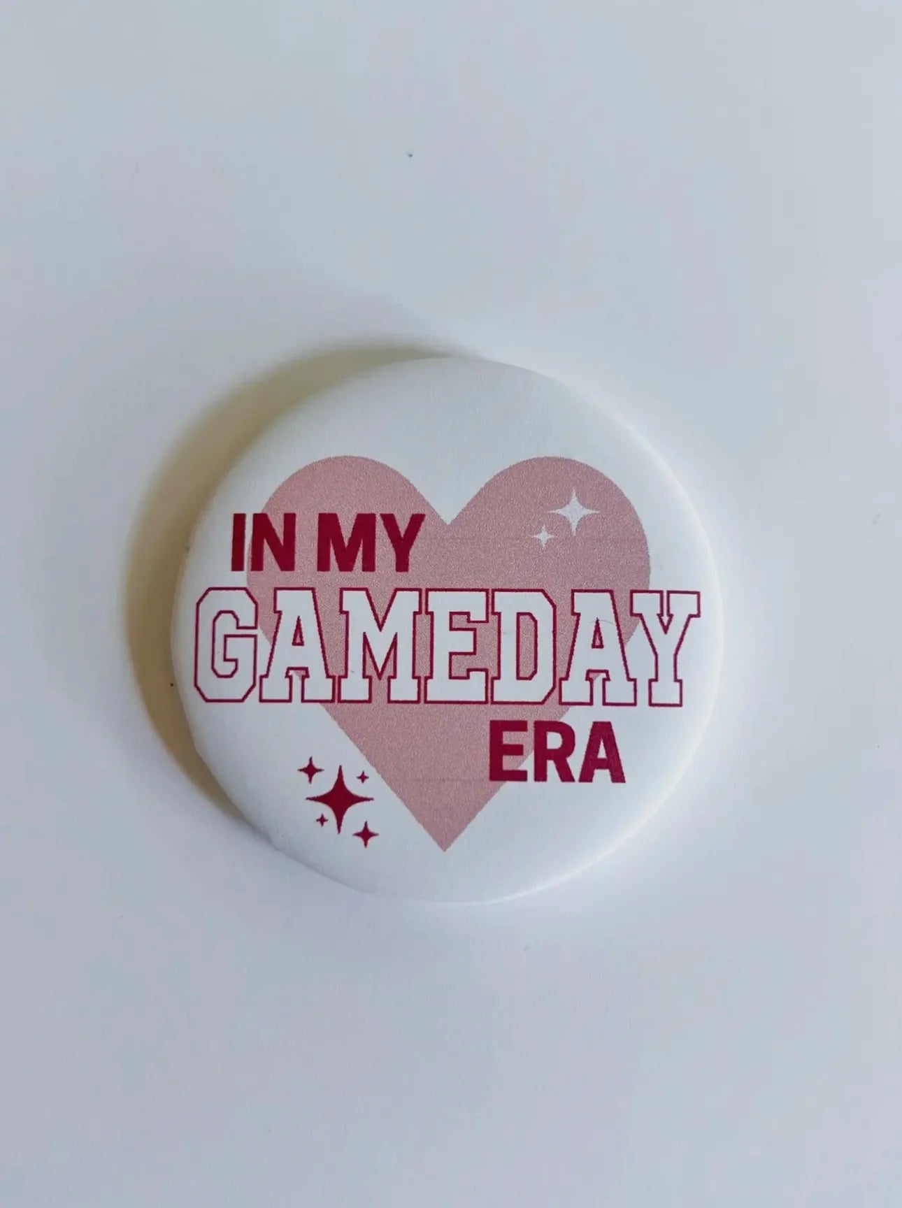 In My Gameday Era Pin - Crimson