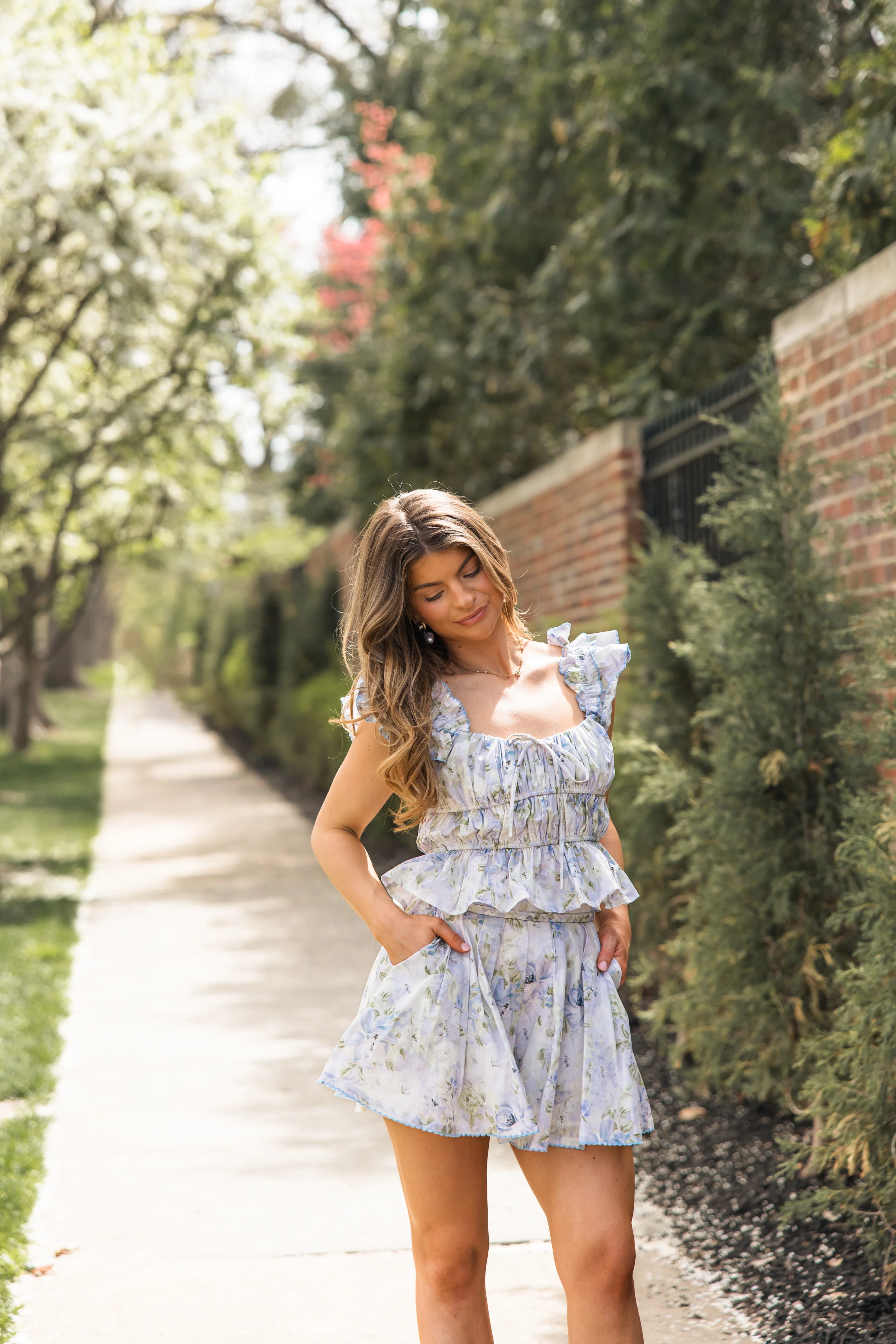 Scarlet Braided Waist Short