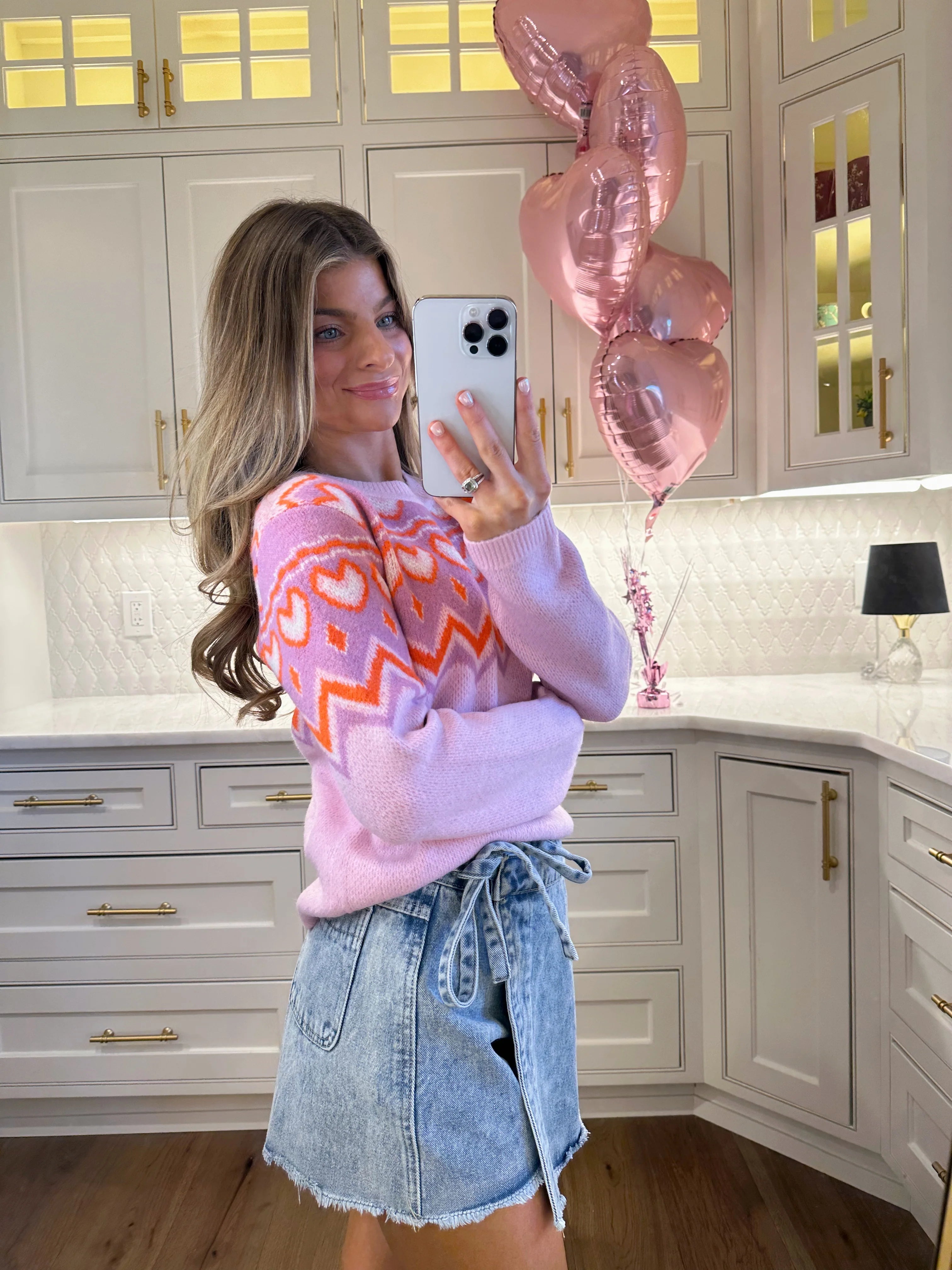 Cosette Fairisle Crew Neck Sweater