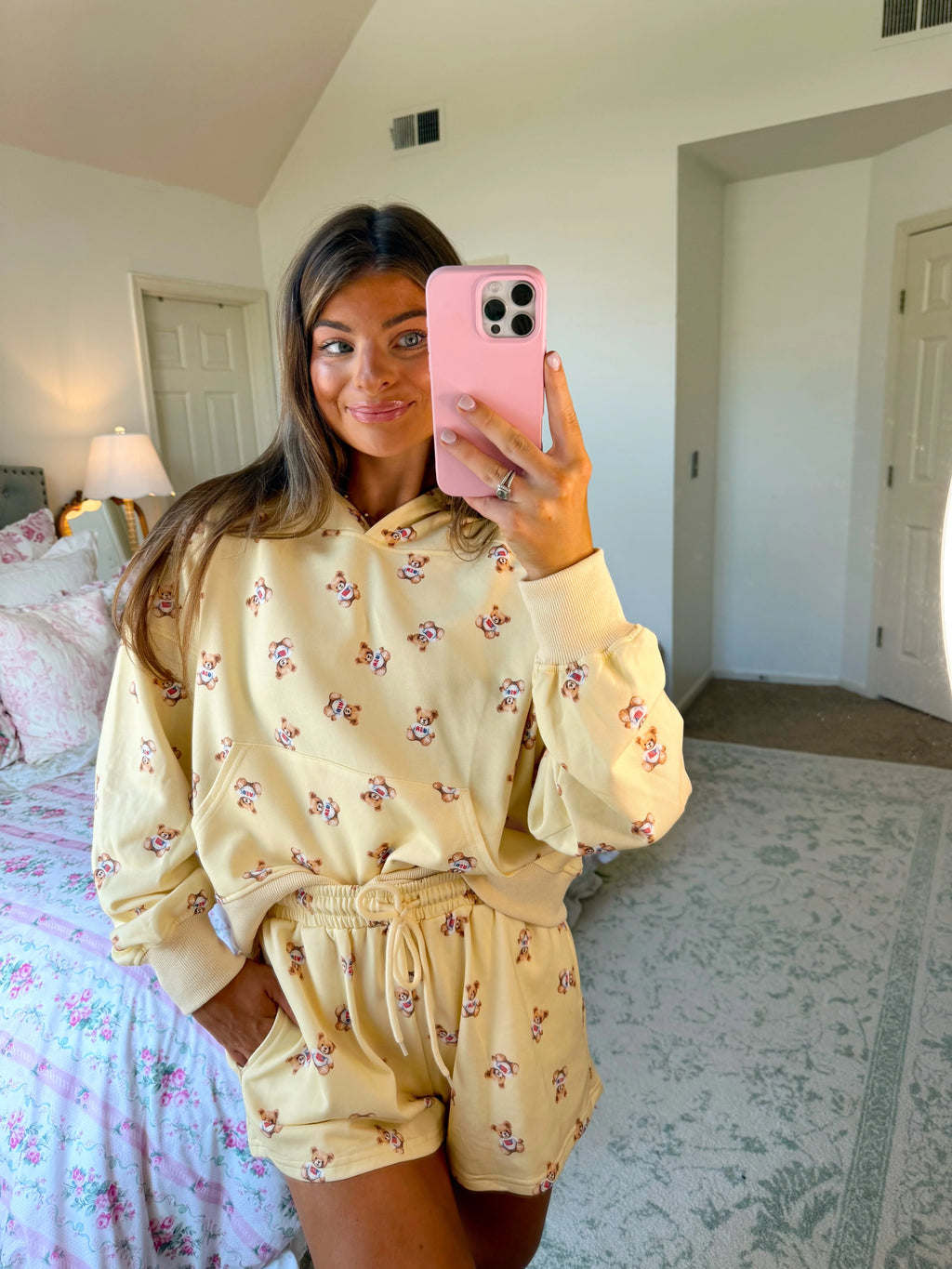 Tabby Teddy Bear Print Set