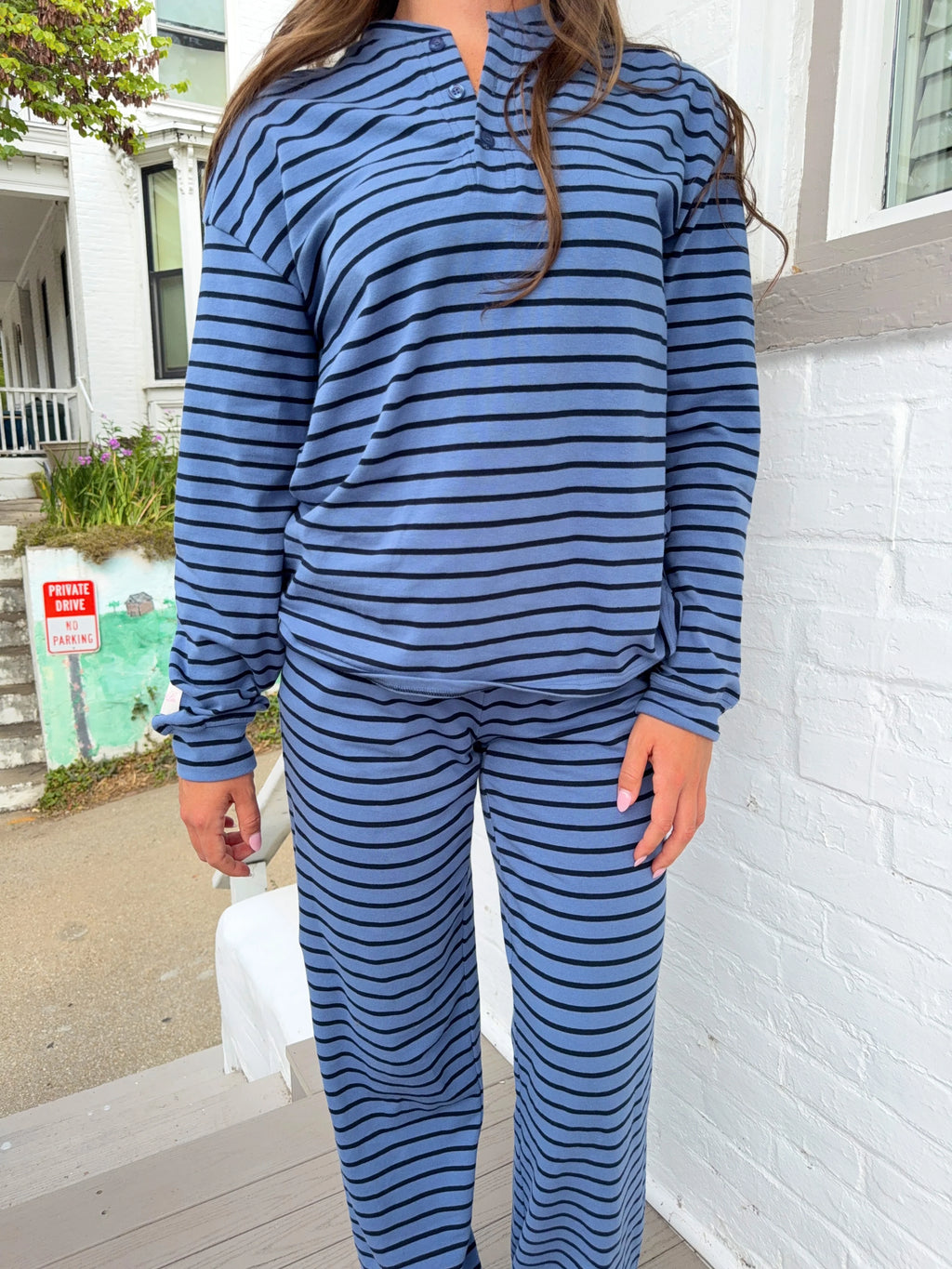 Blueberry Stripes Set