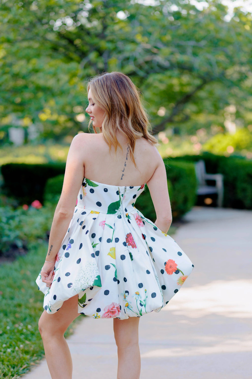 Madeline Strapless Mini Dress