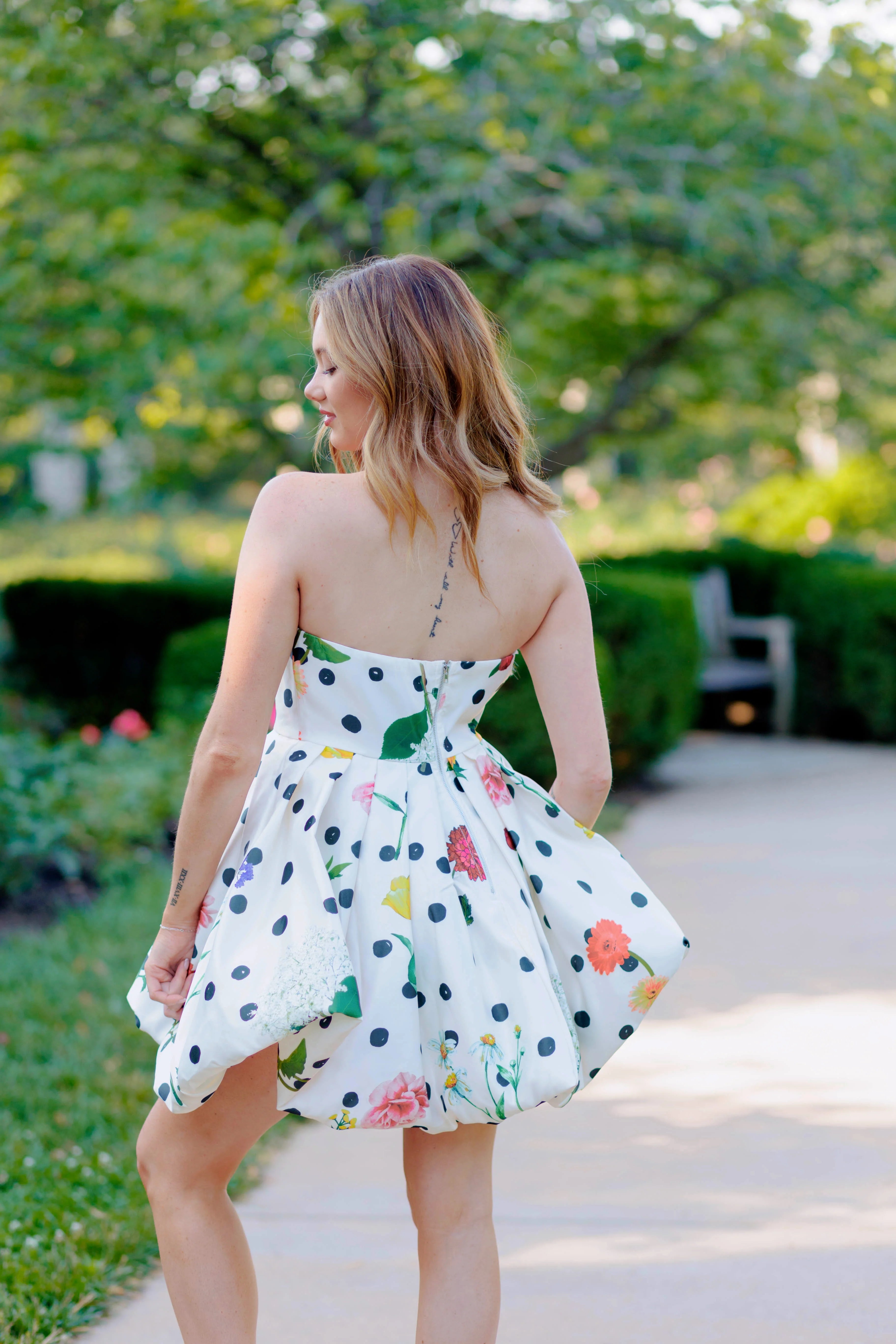 Madeline Strapless Mini Dress