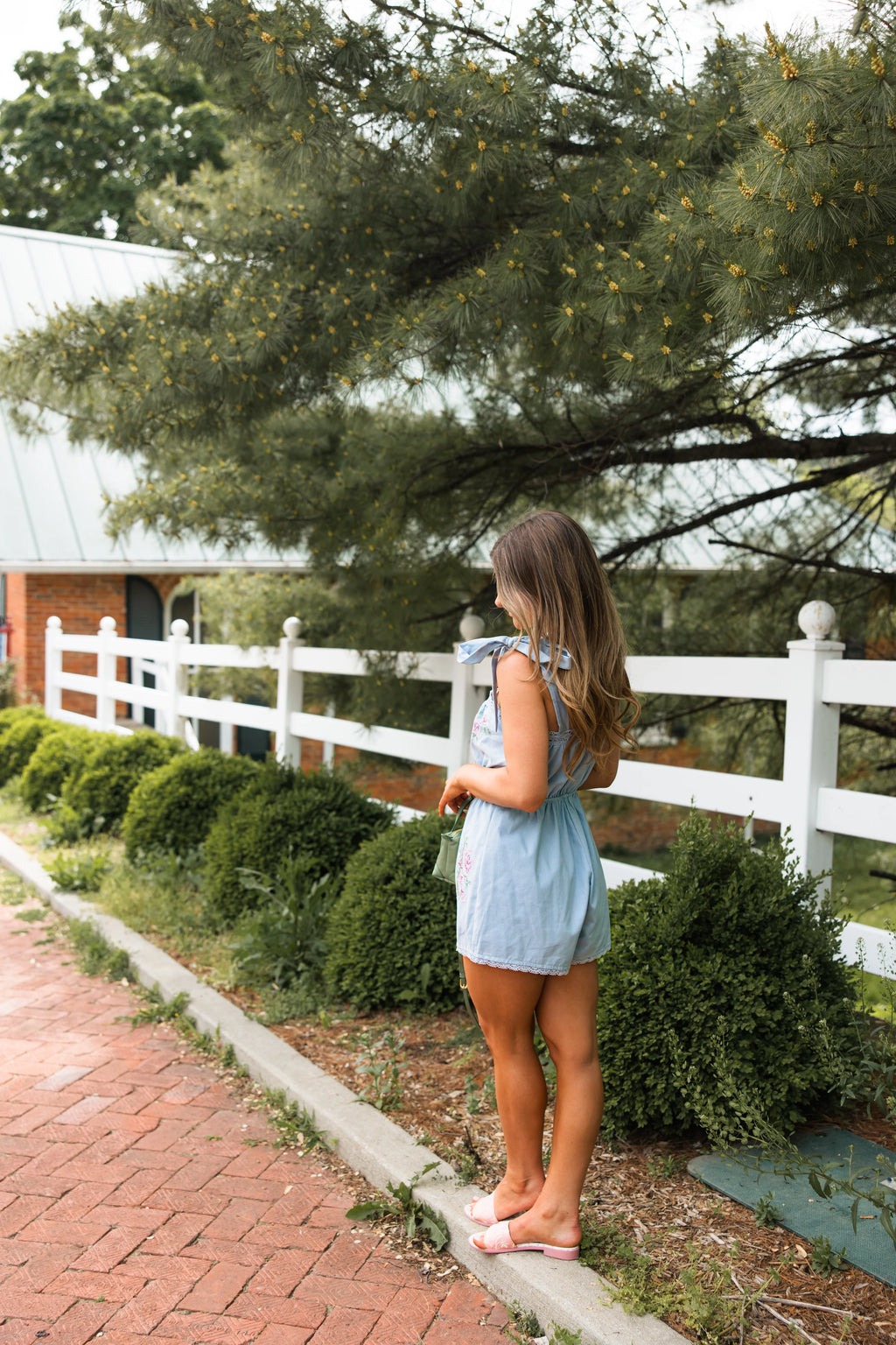 Adore Me Romper - Powder Blue